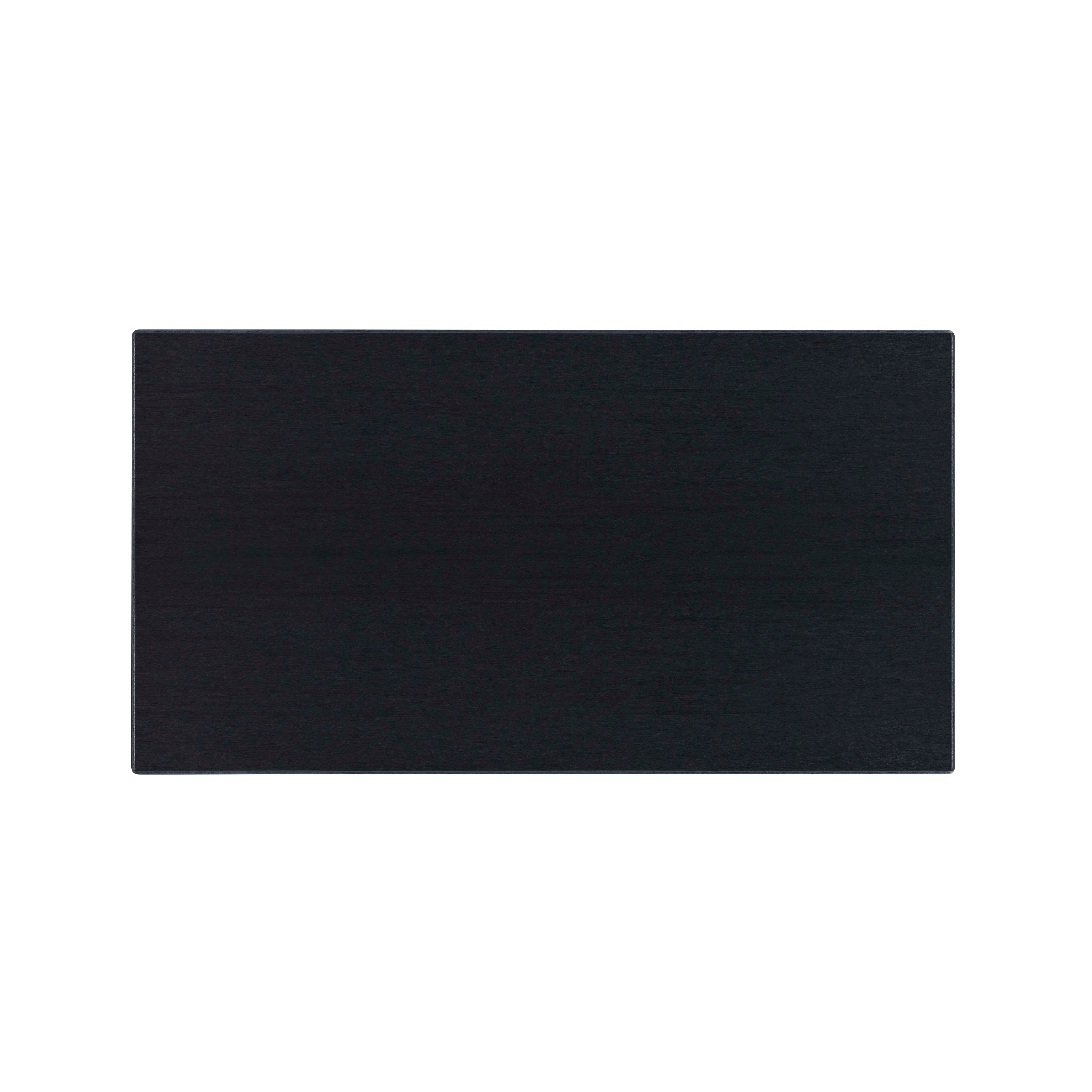Linon Jocey Tavern Counter Height Table, Black, large