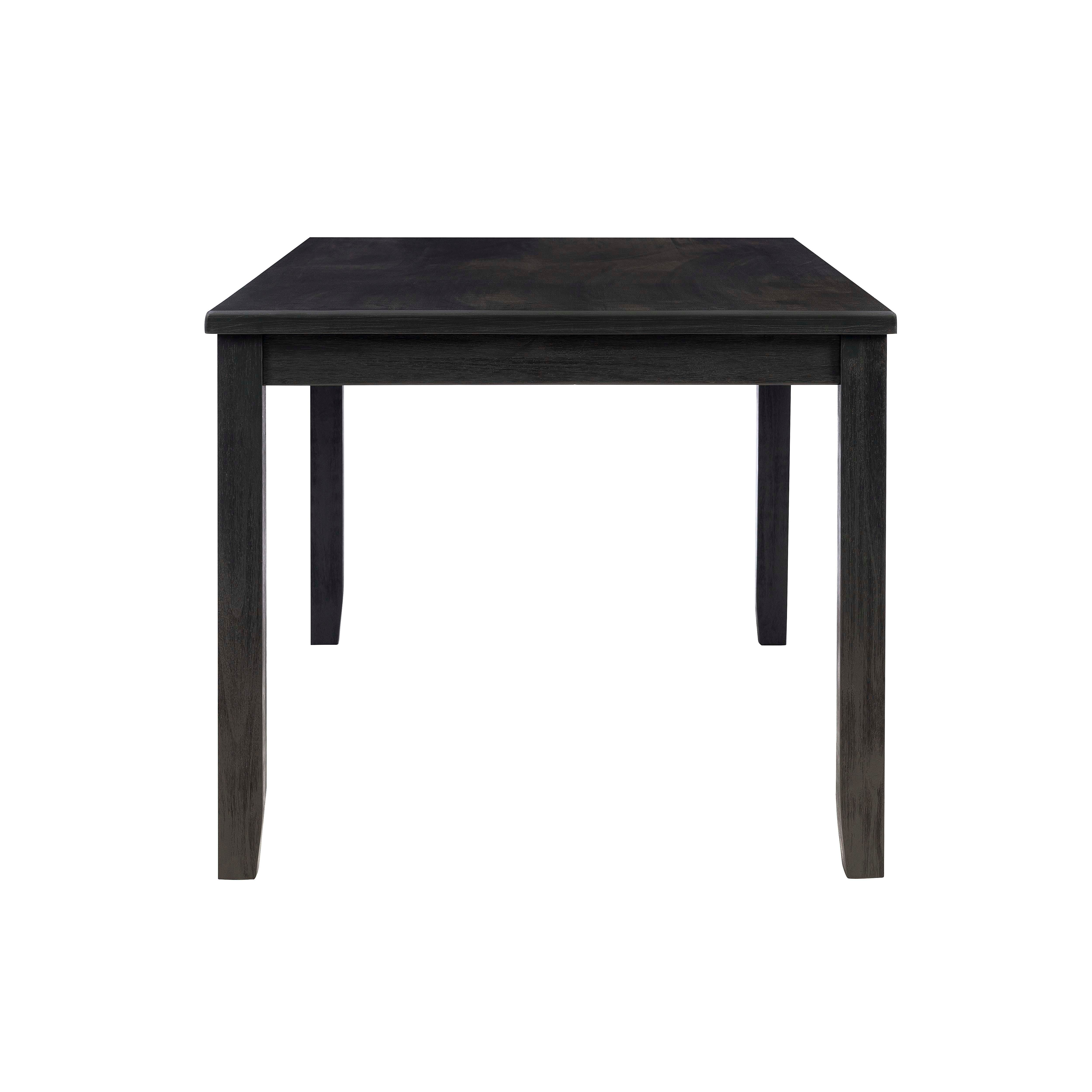 Linon Jocey Dining Table, Black, large