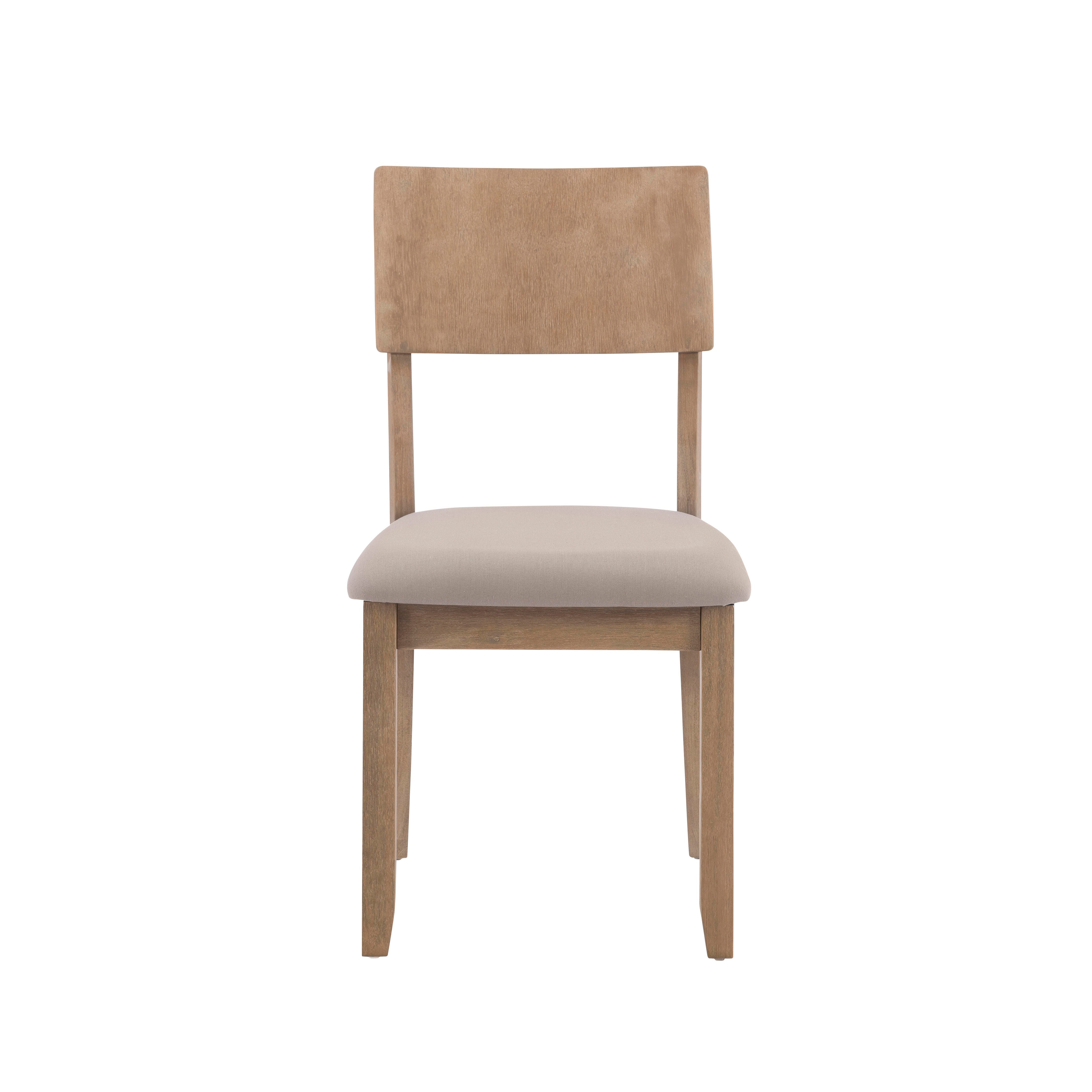 Linon Jocey Set of Two Dining Chairs, Graywash, large