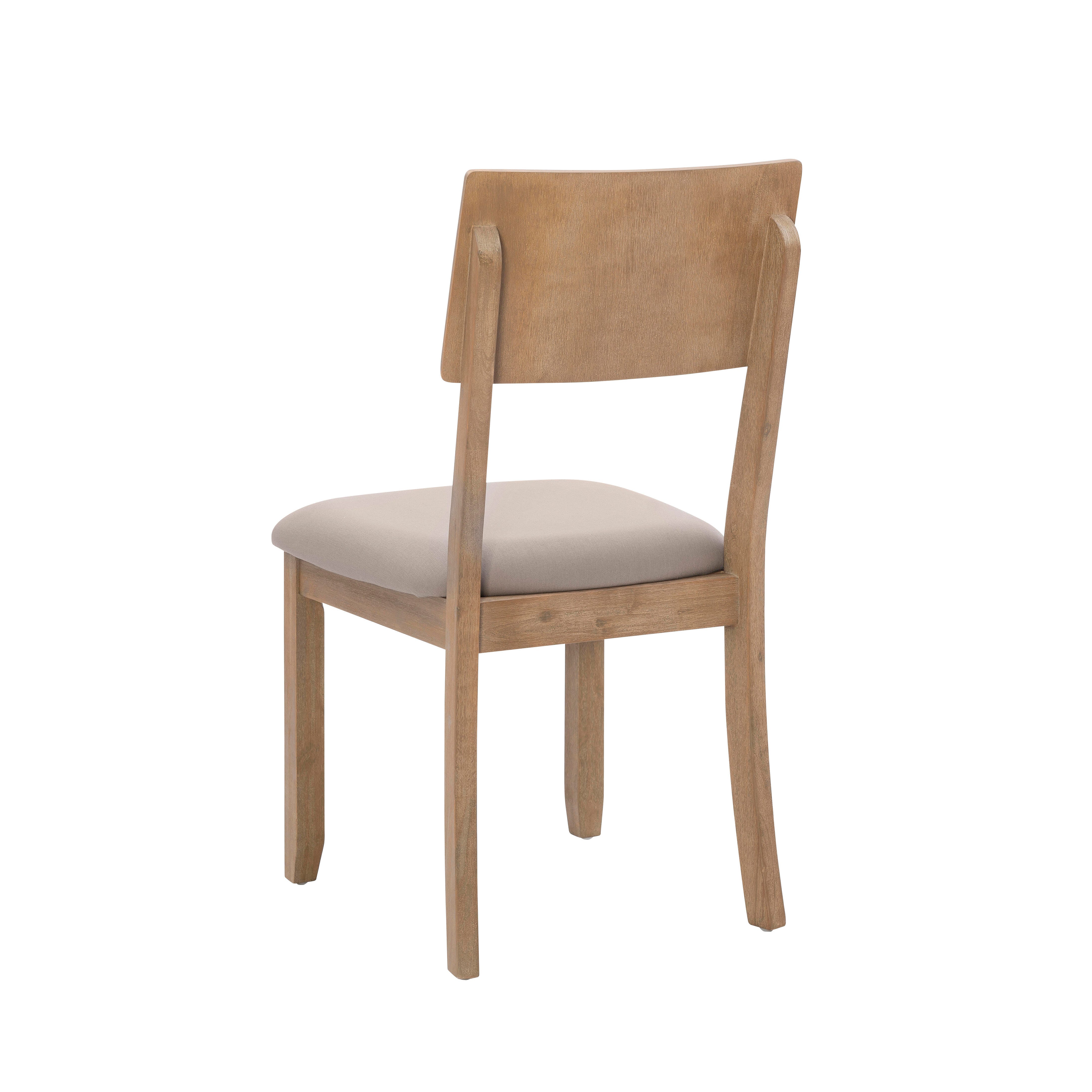 Linon Jocey Set of Two Dining Chairs, Graywash, large
