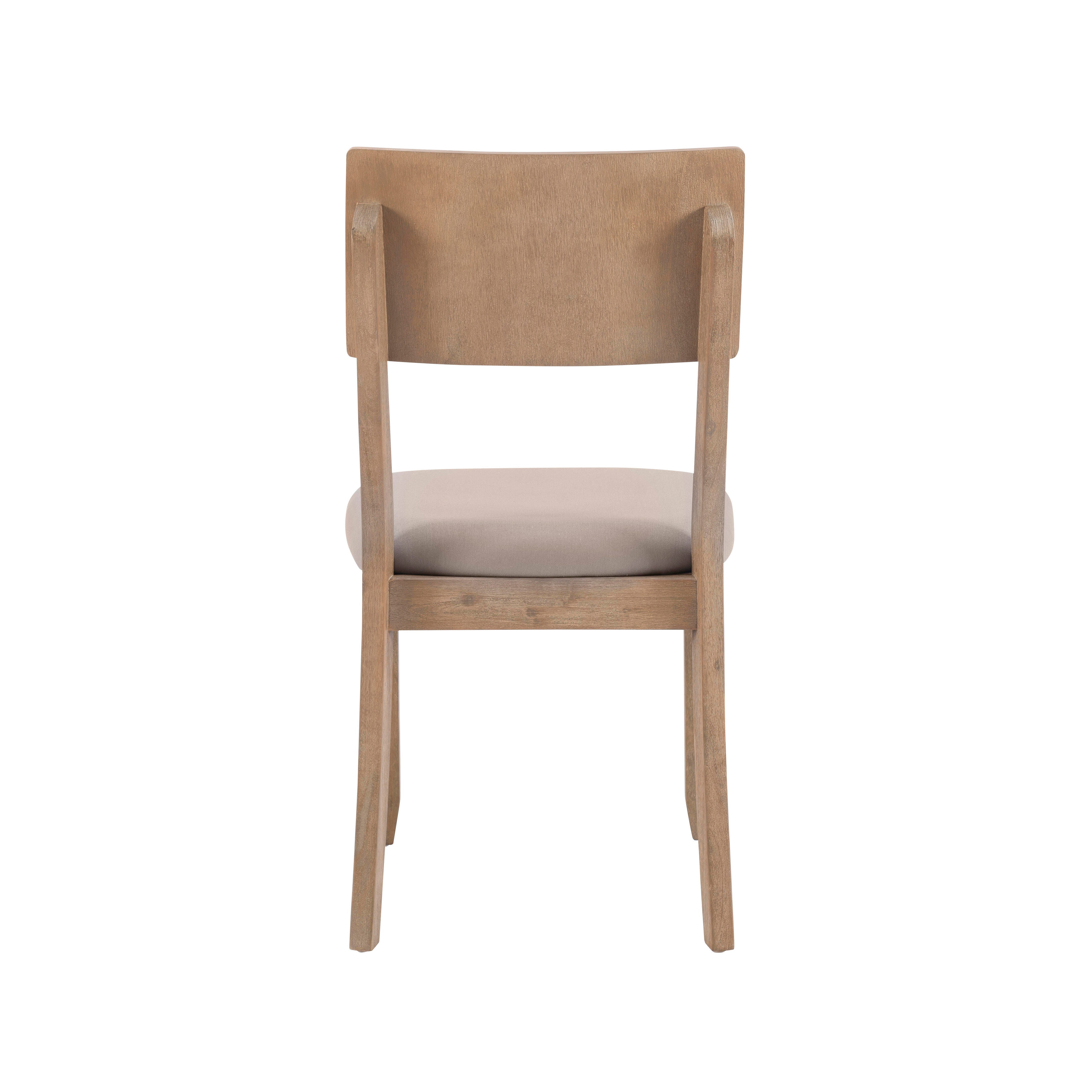 Linon Jocey Set of Two Dining Chairs, Graywash, large