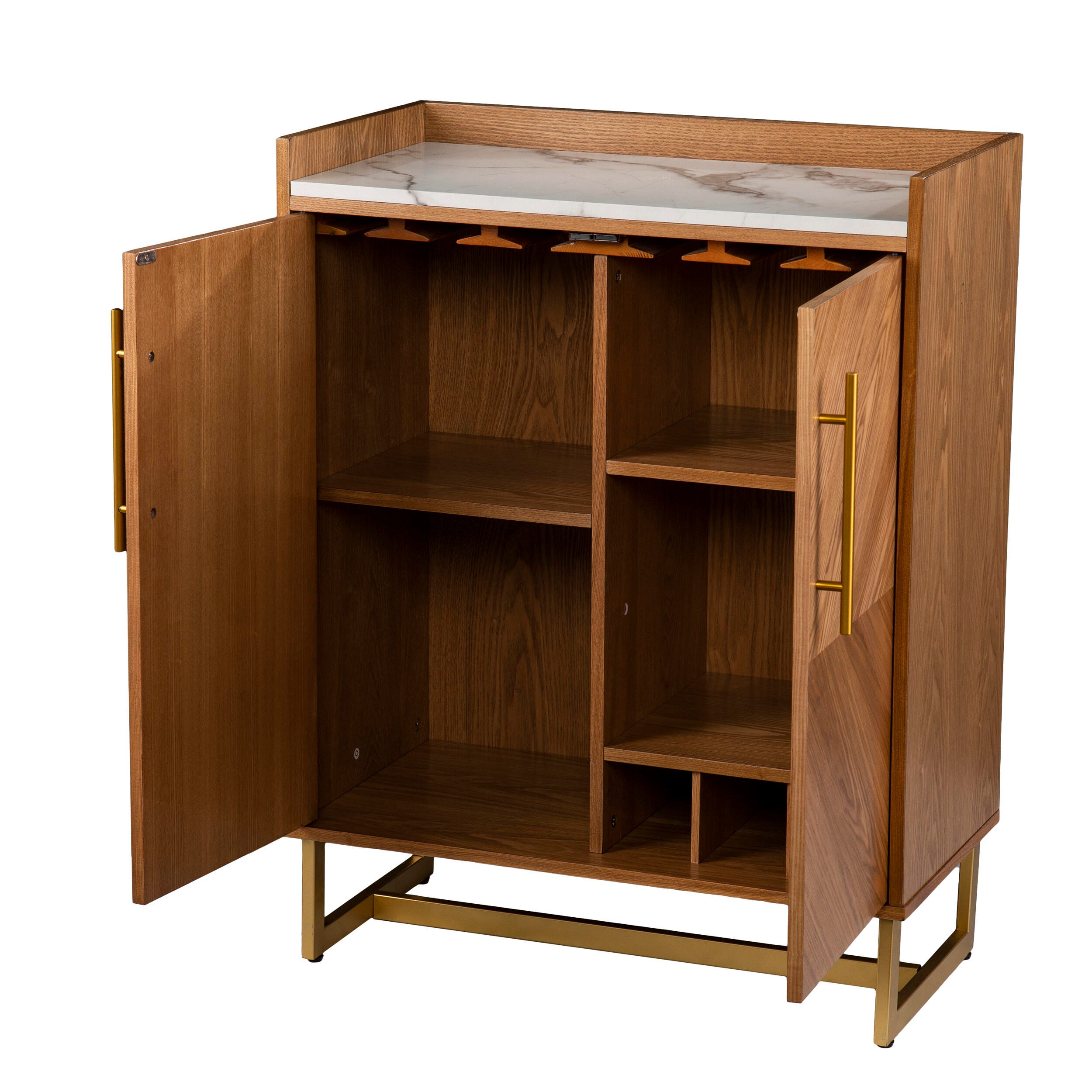 SEI Furniture Mortayne Bar Cabinet, , large