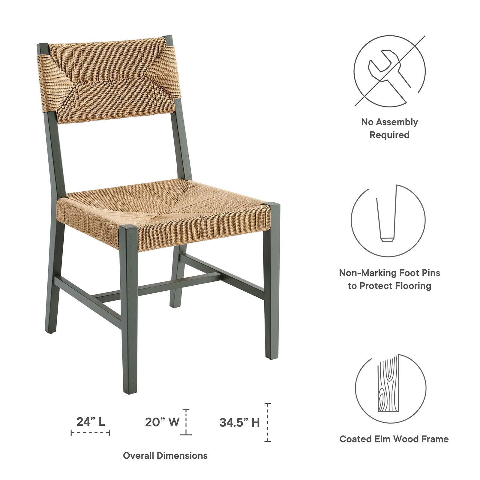Bodie Dining Chair, Light Gray/Natural, large
