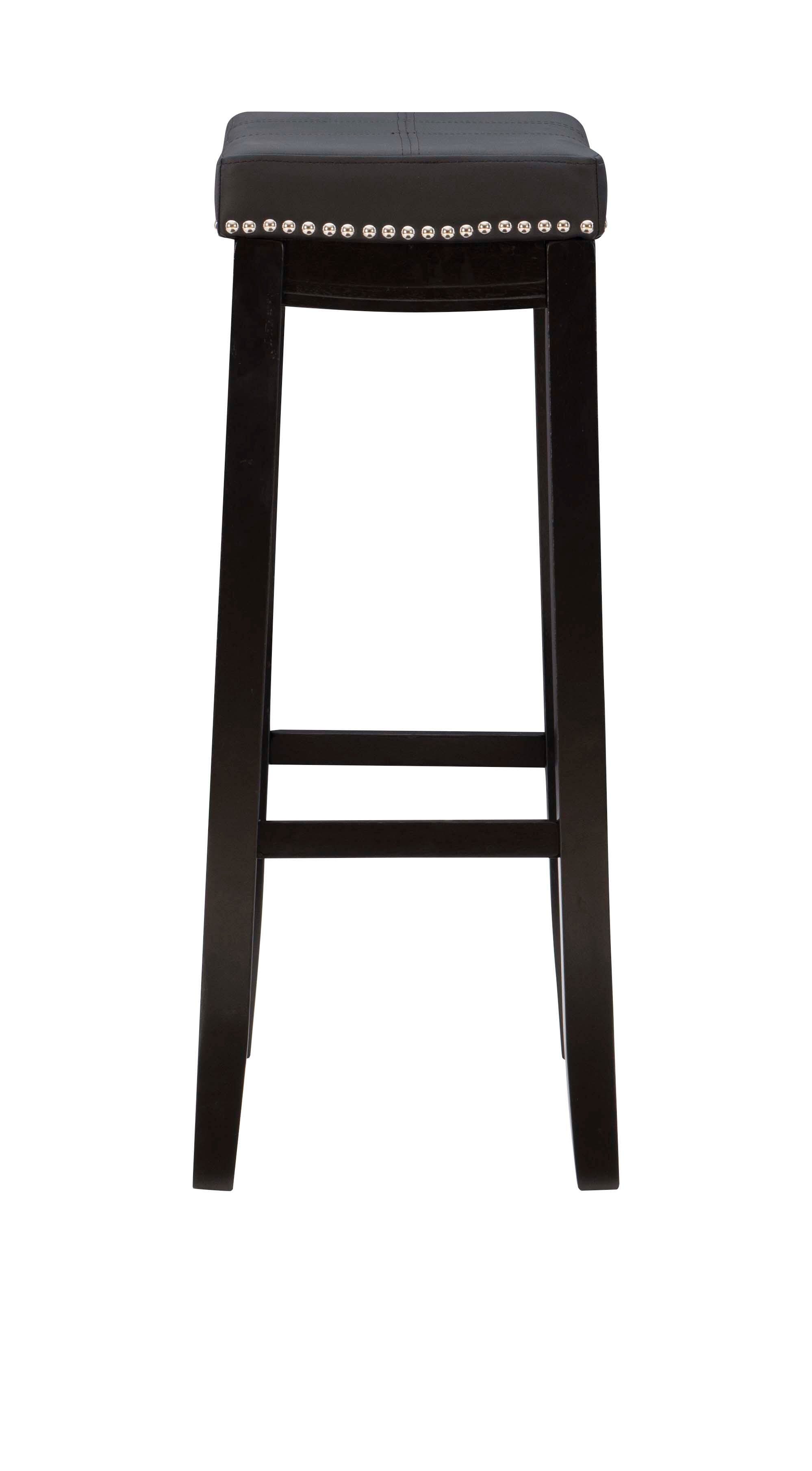 Linon Claridge Bar Stools (Set of2), Black, large