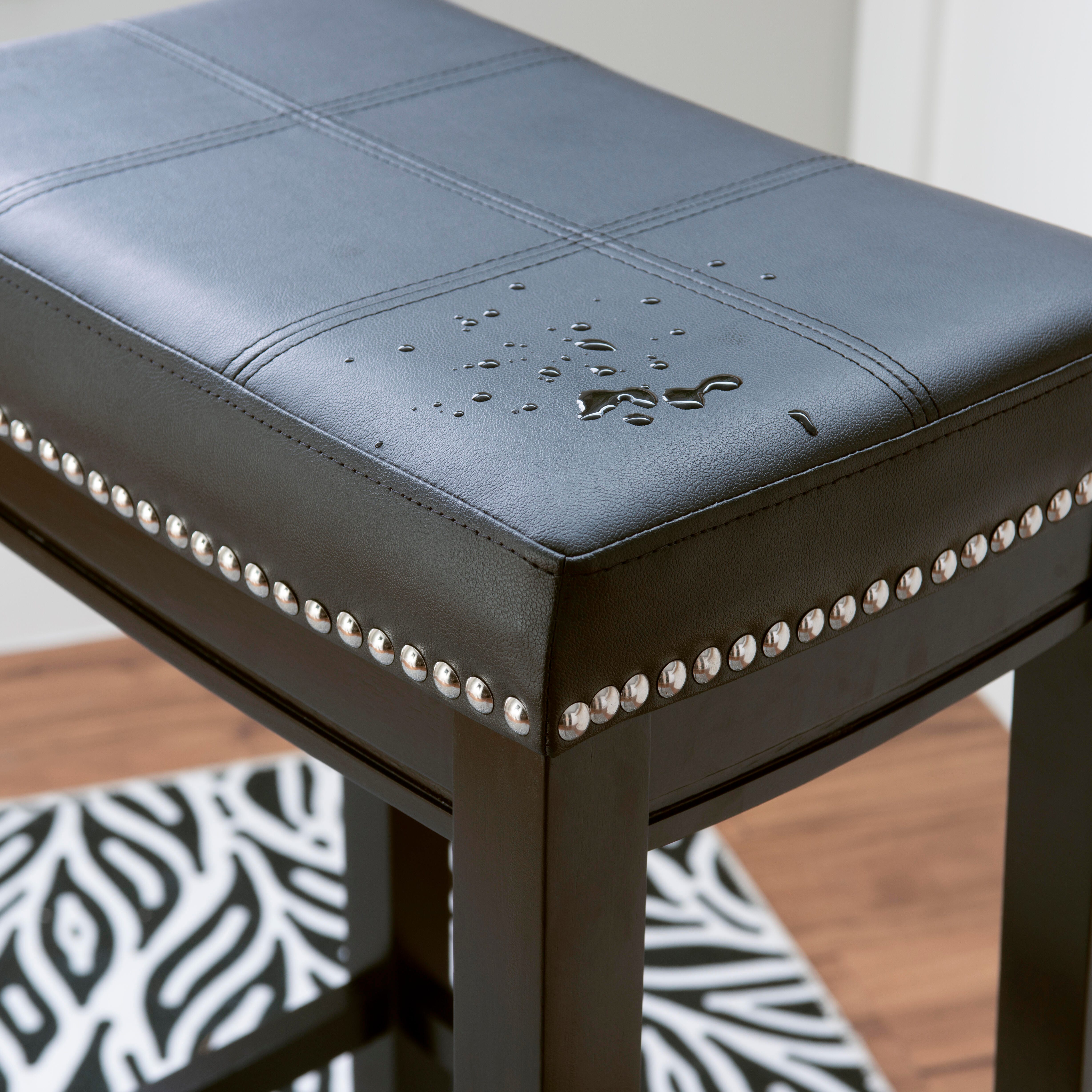 Linon Claridge Counter Stools (Set of2), Black, large