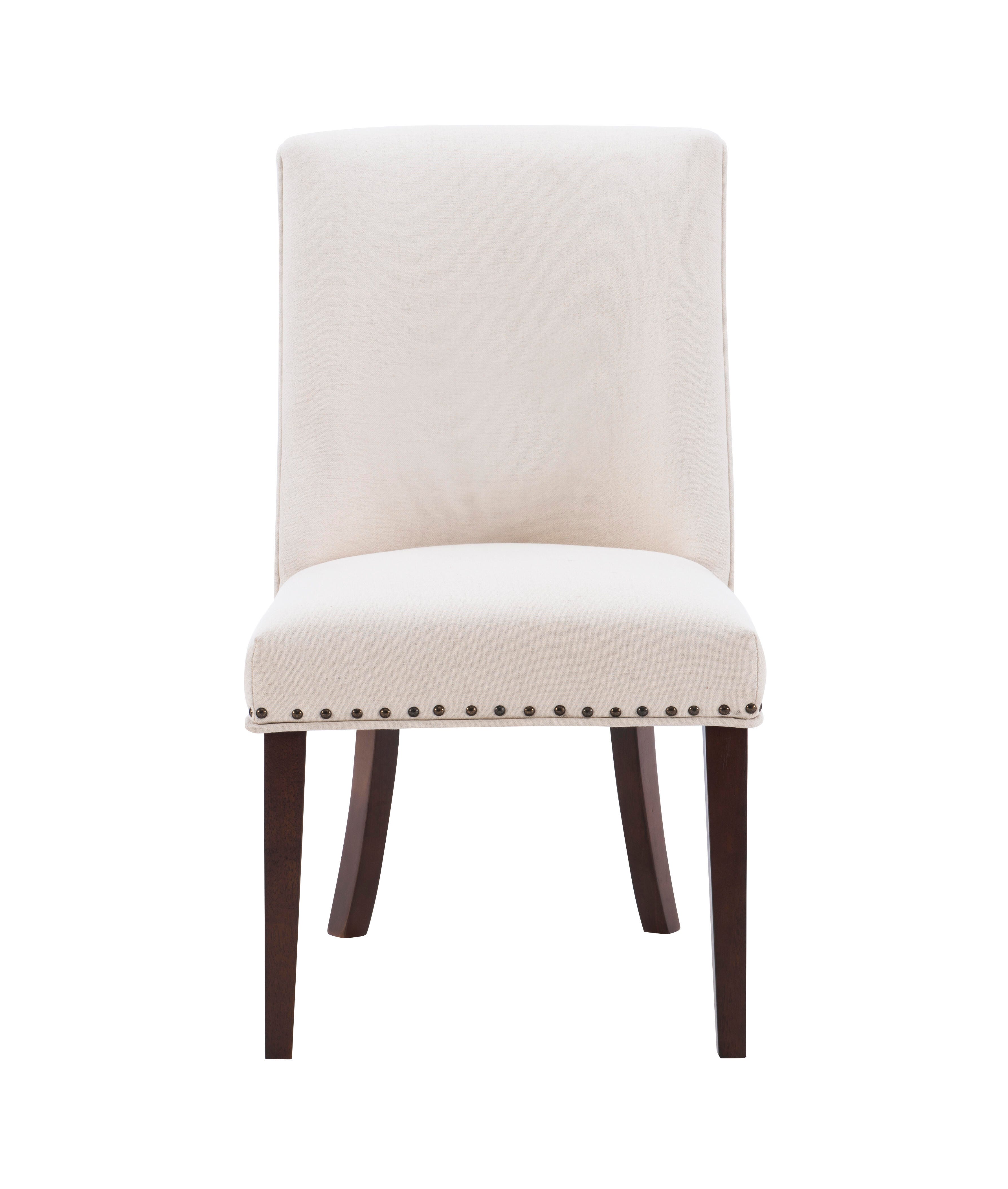 Linon Gentry Dining Chairs (Set of 2), Espresso/Cream, large