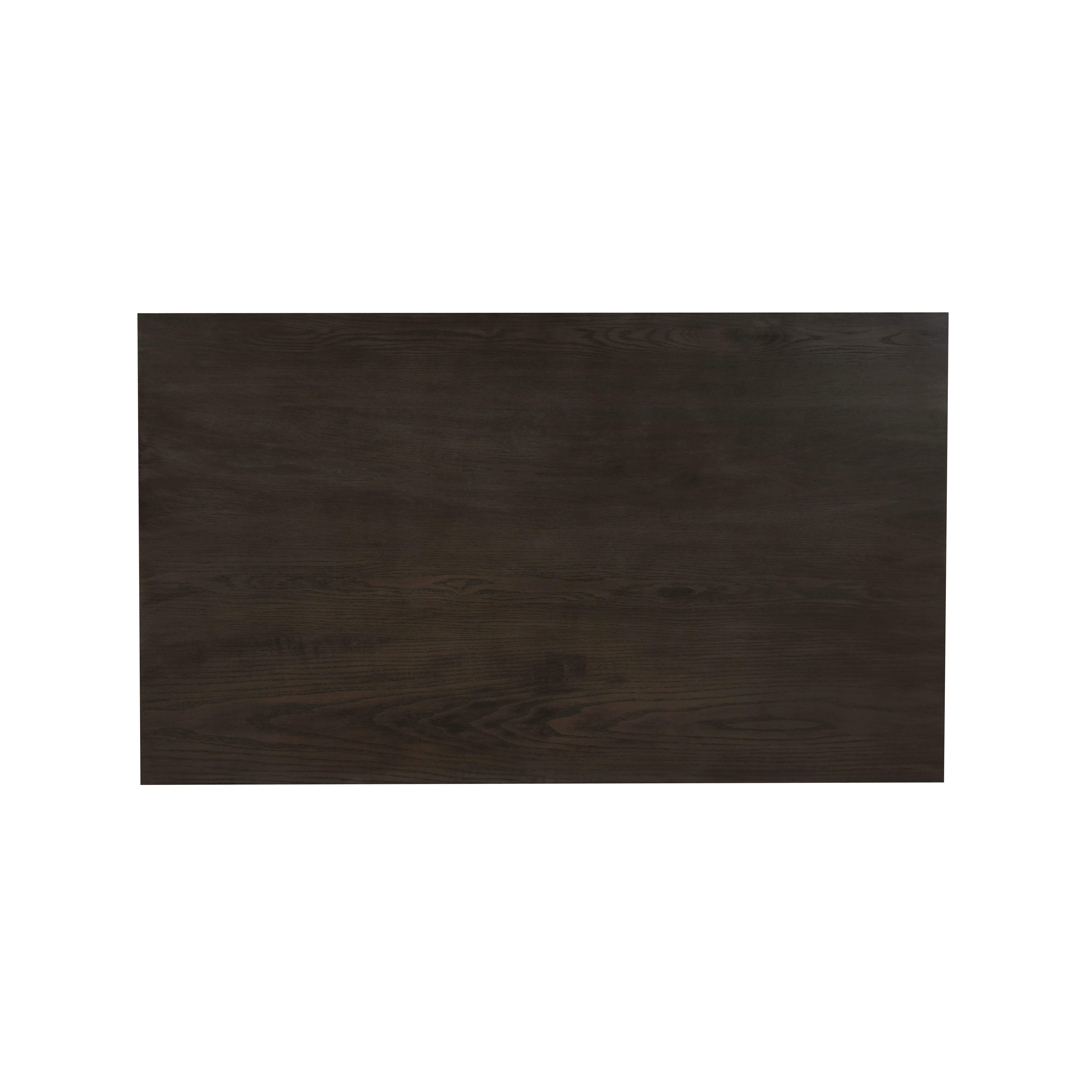 Linon Wesley Dining Table, Teal Blue, large