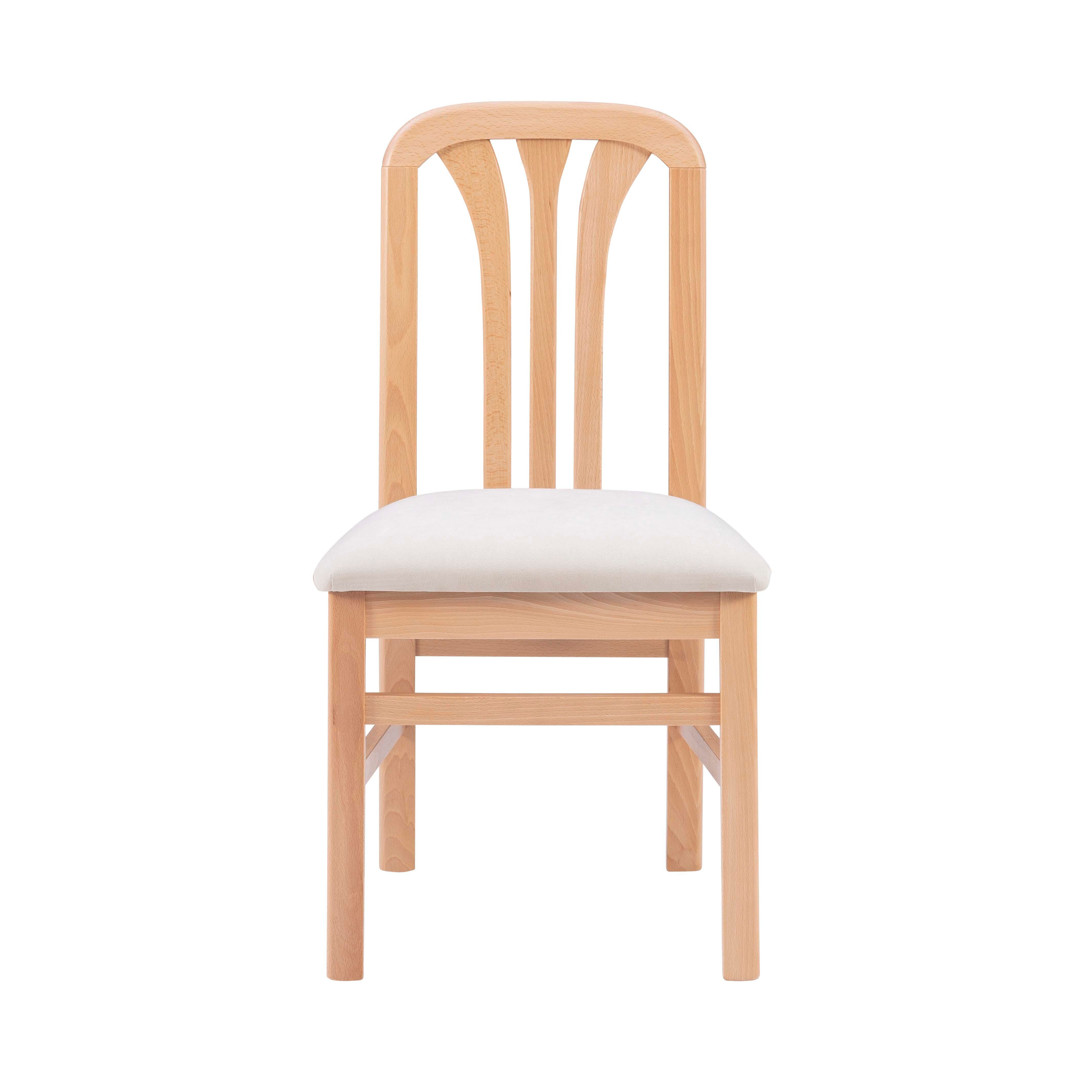 Linon Pate Dining Chair Set, Natural, large