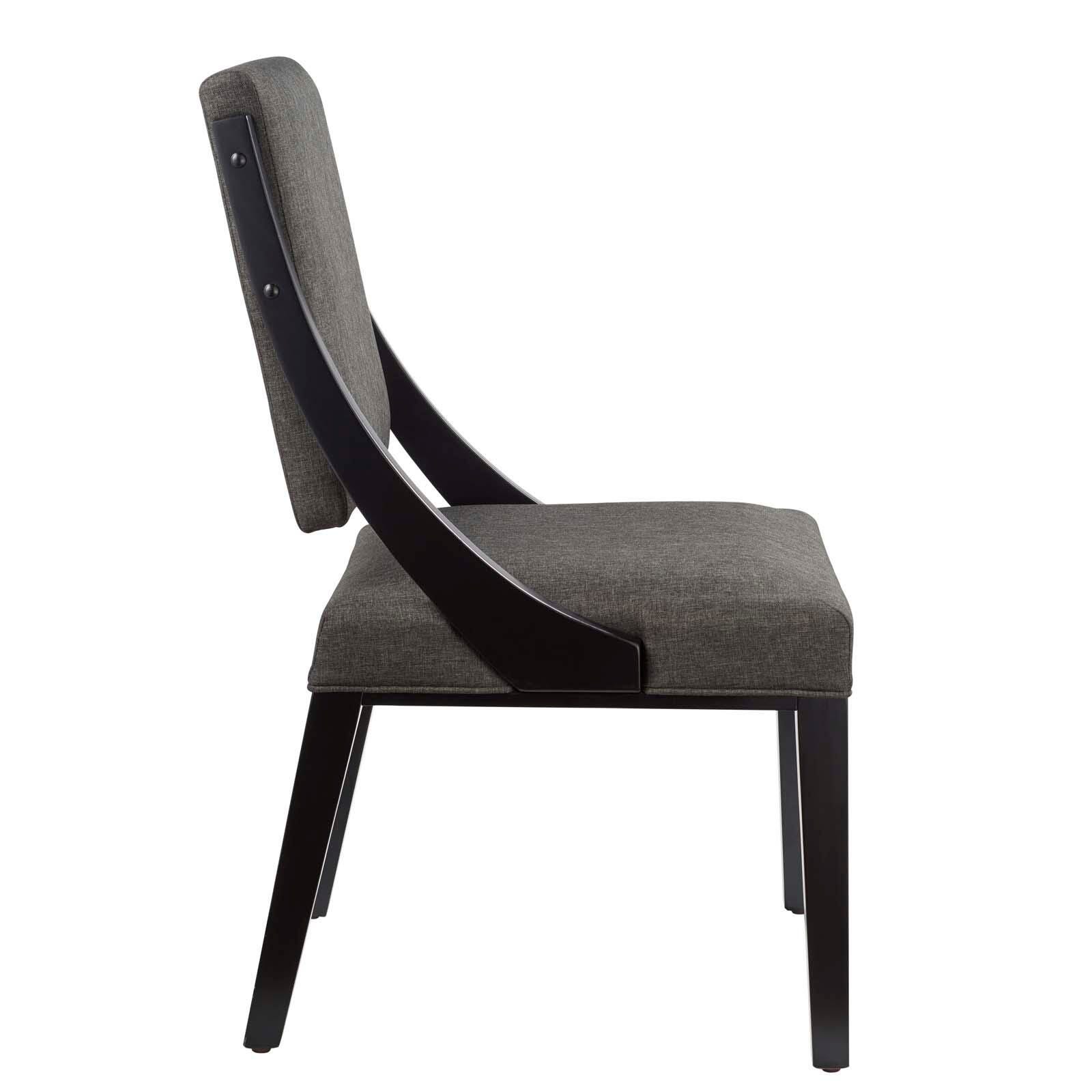 Cambridge Dining Chair Set, Gray, large