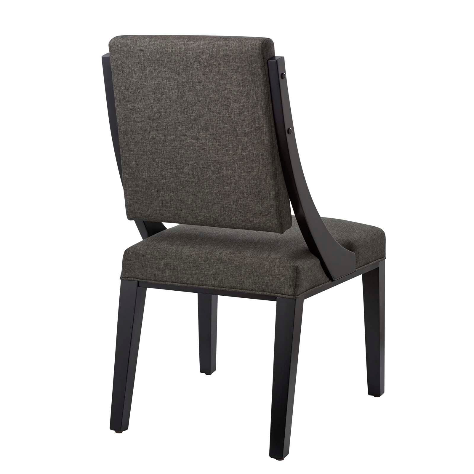 Cambridge Dining Chair Set, Gray, large