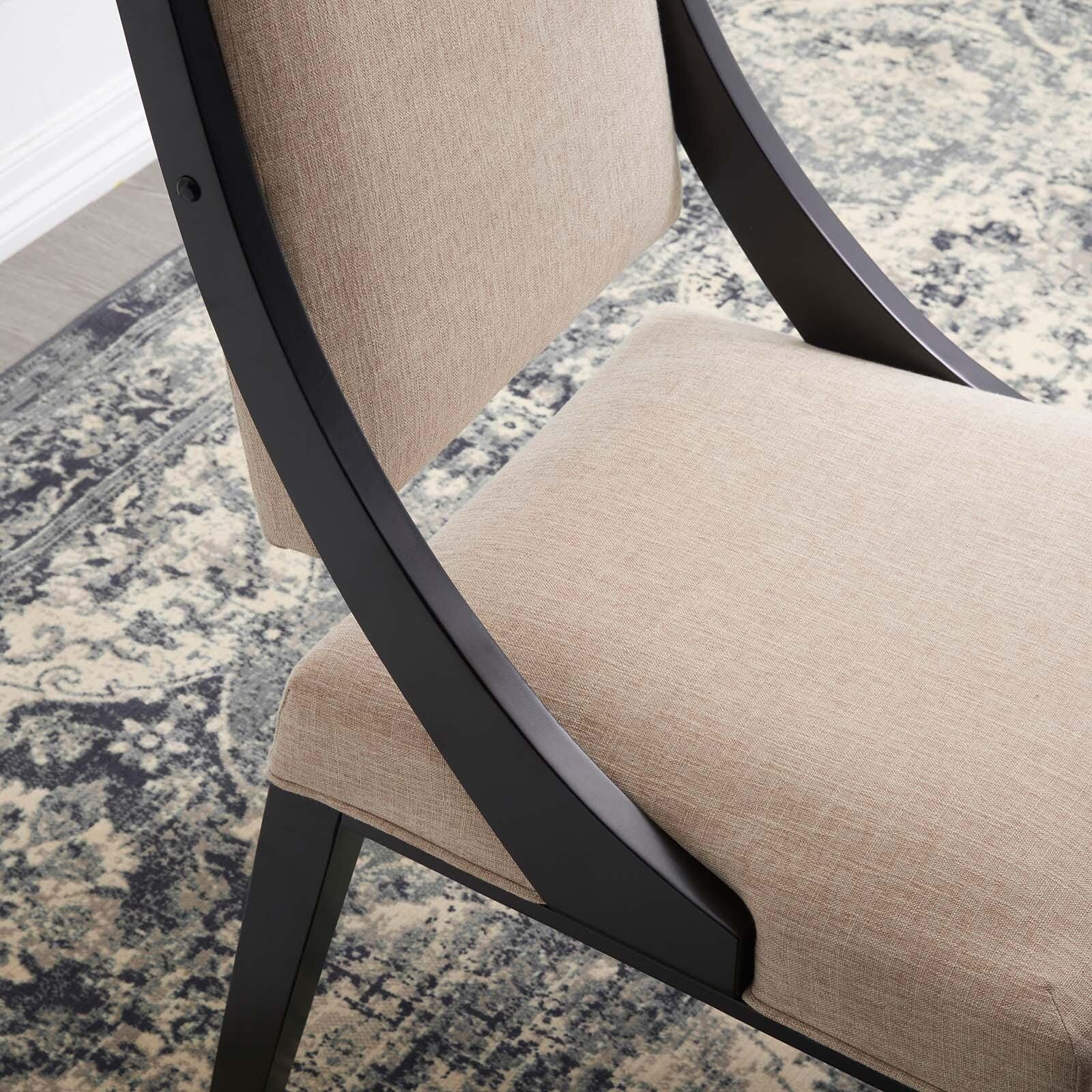 Cambridge Dining Chair Set, Beige, large