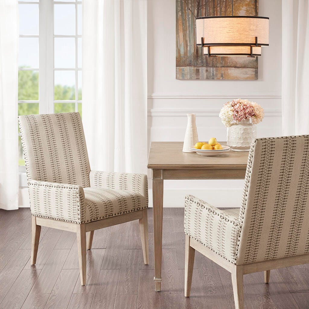 Rika High Back Dining Armchair Set, , large