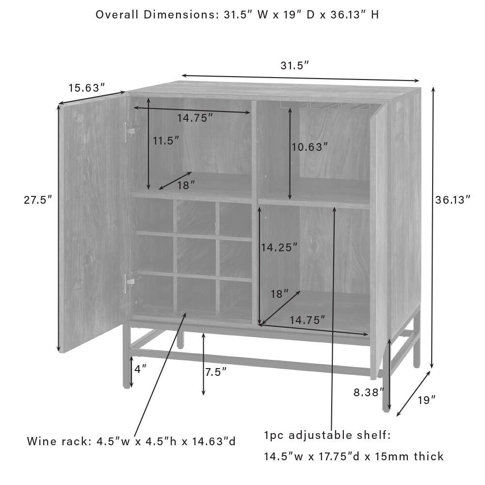 Jacobsen Bar Cabinet, , large