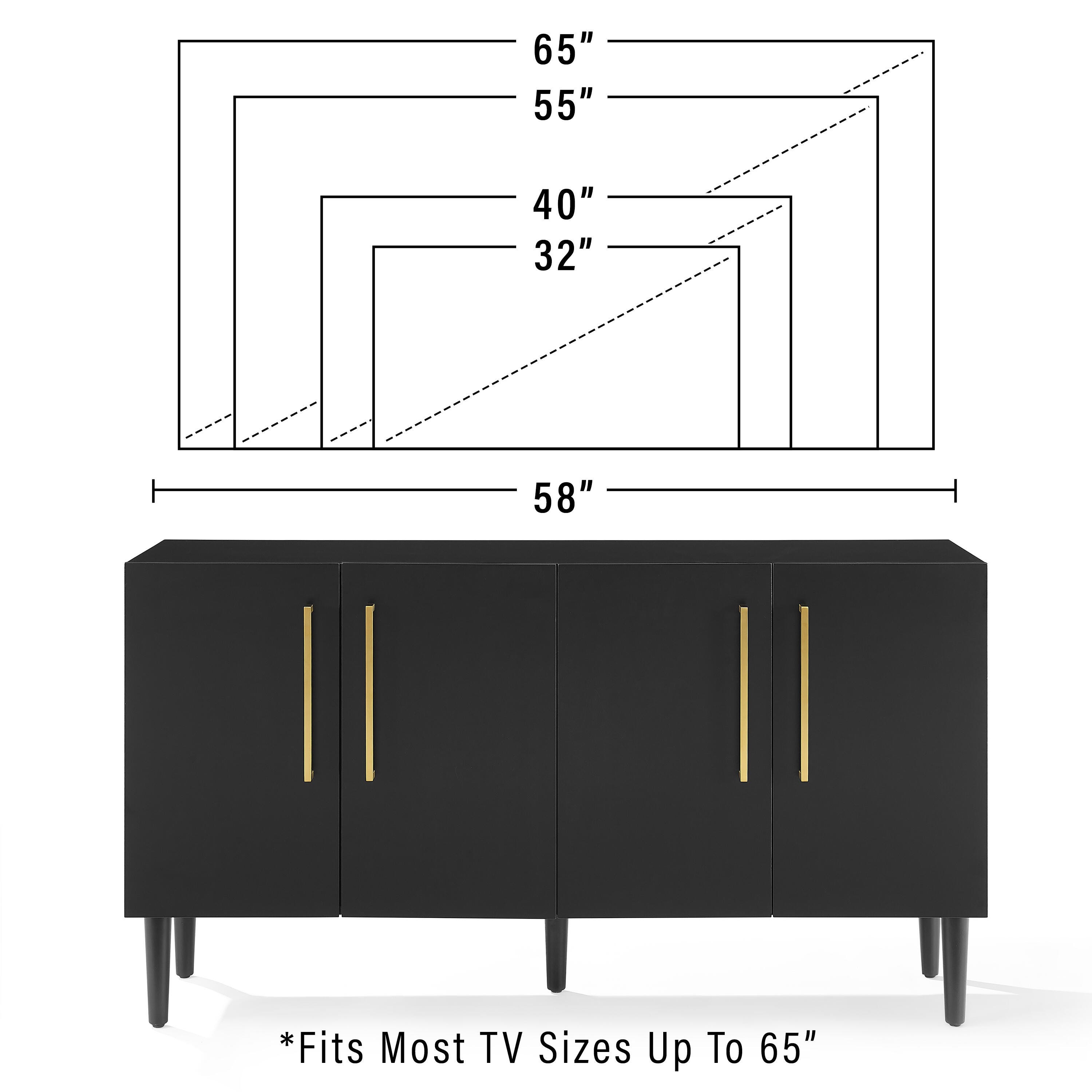 Crosley Furniture Everett Sideboard, , large