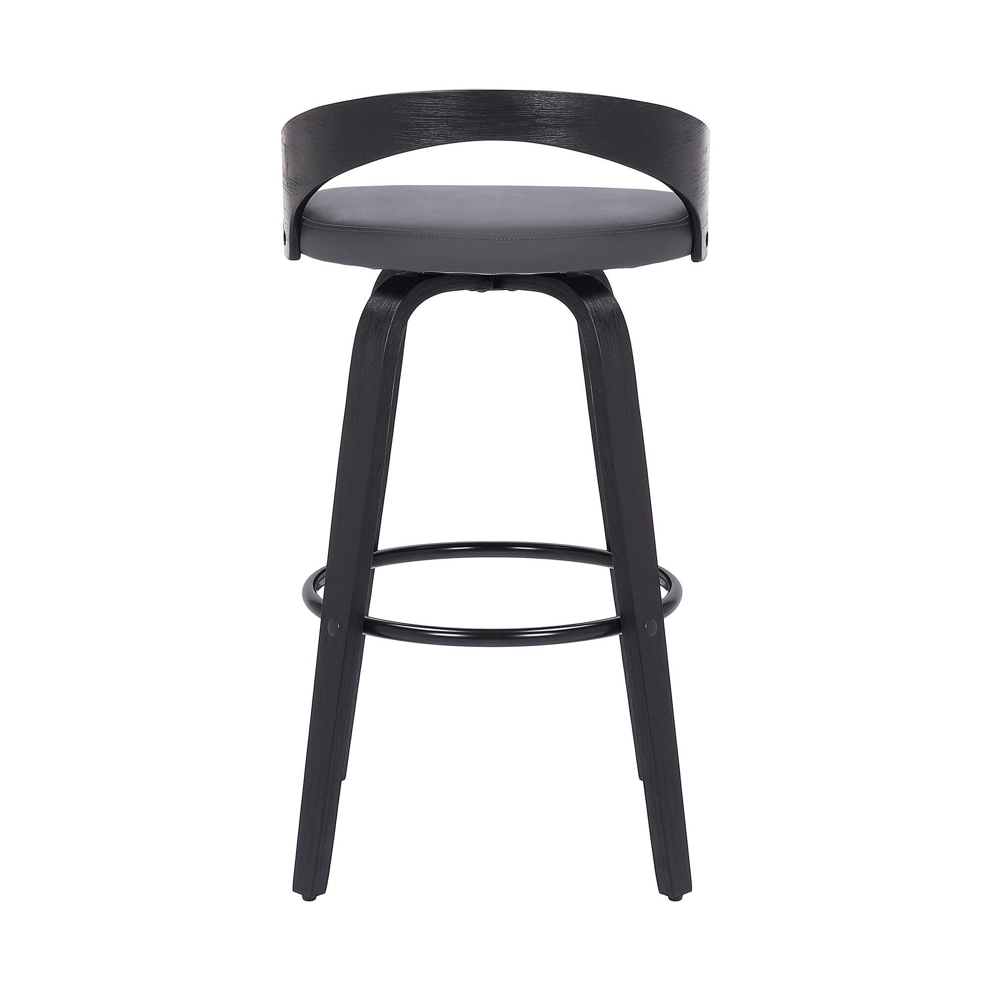 Sonia Counter Stool, Gray/Black, large