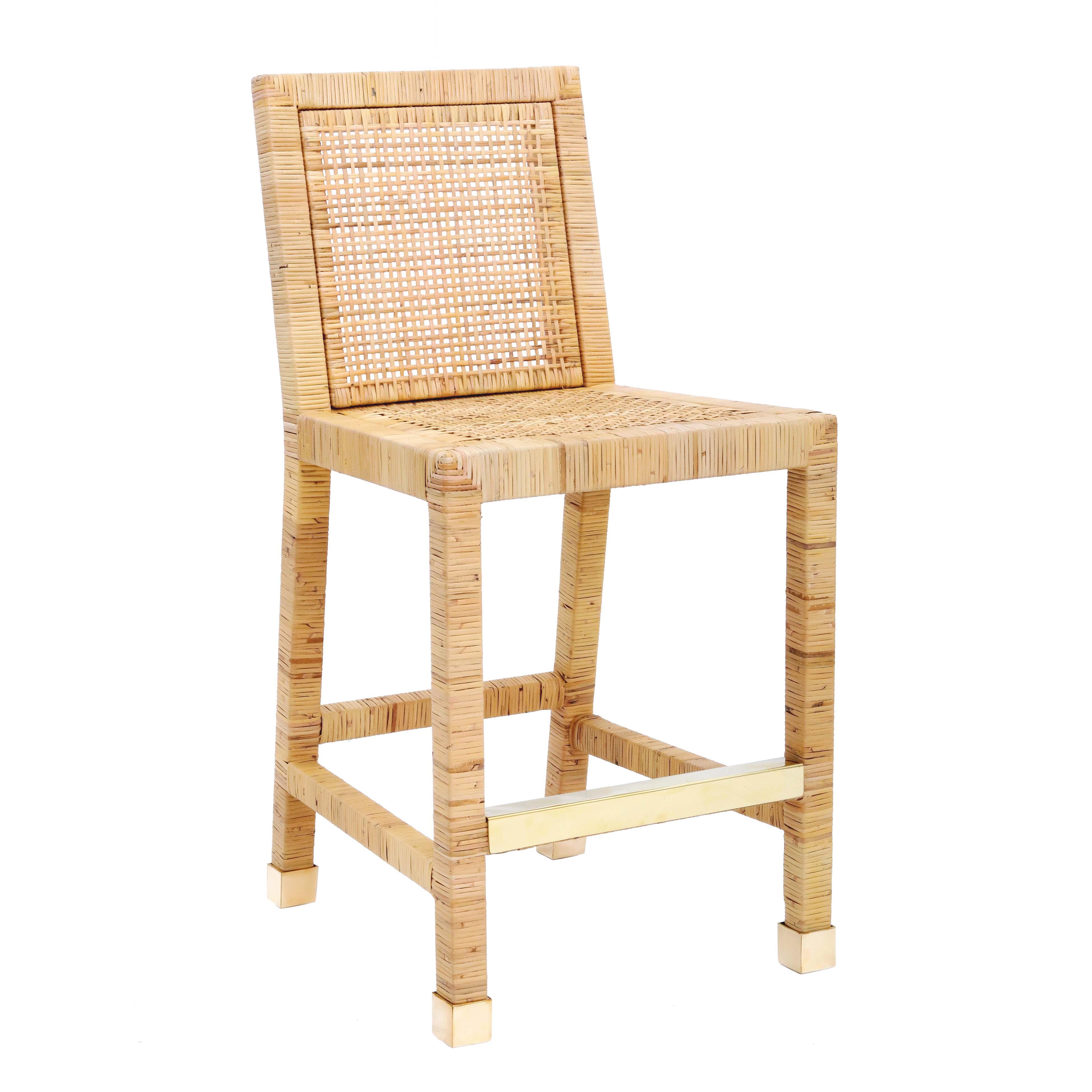 Amara Counter Stool, Natural, large