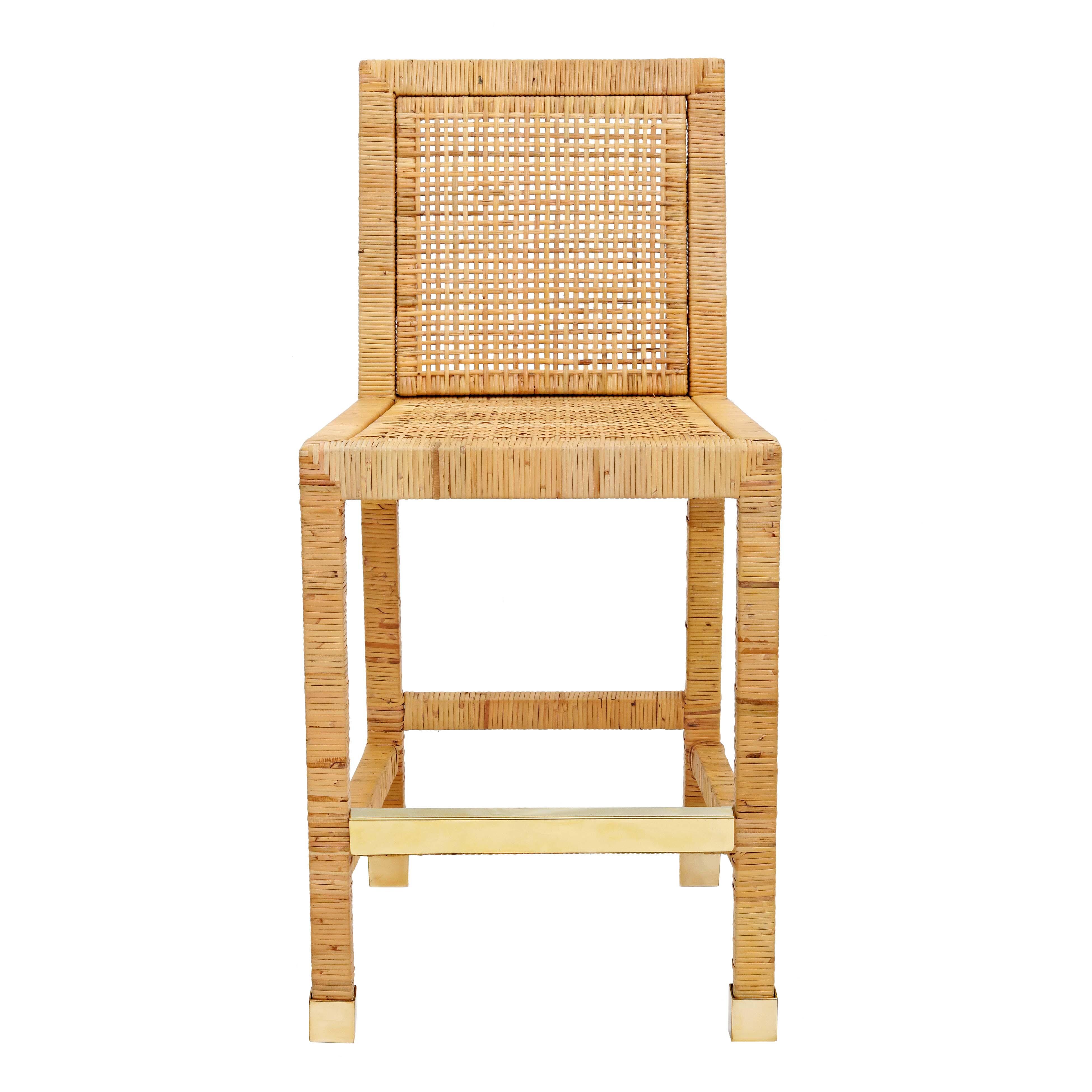 Amara Counter Stool, Natural, large