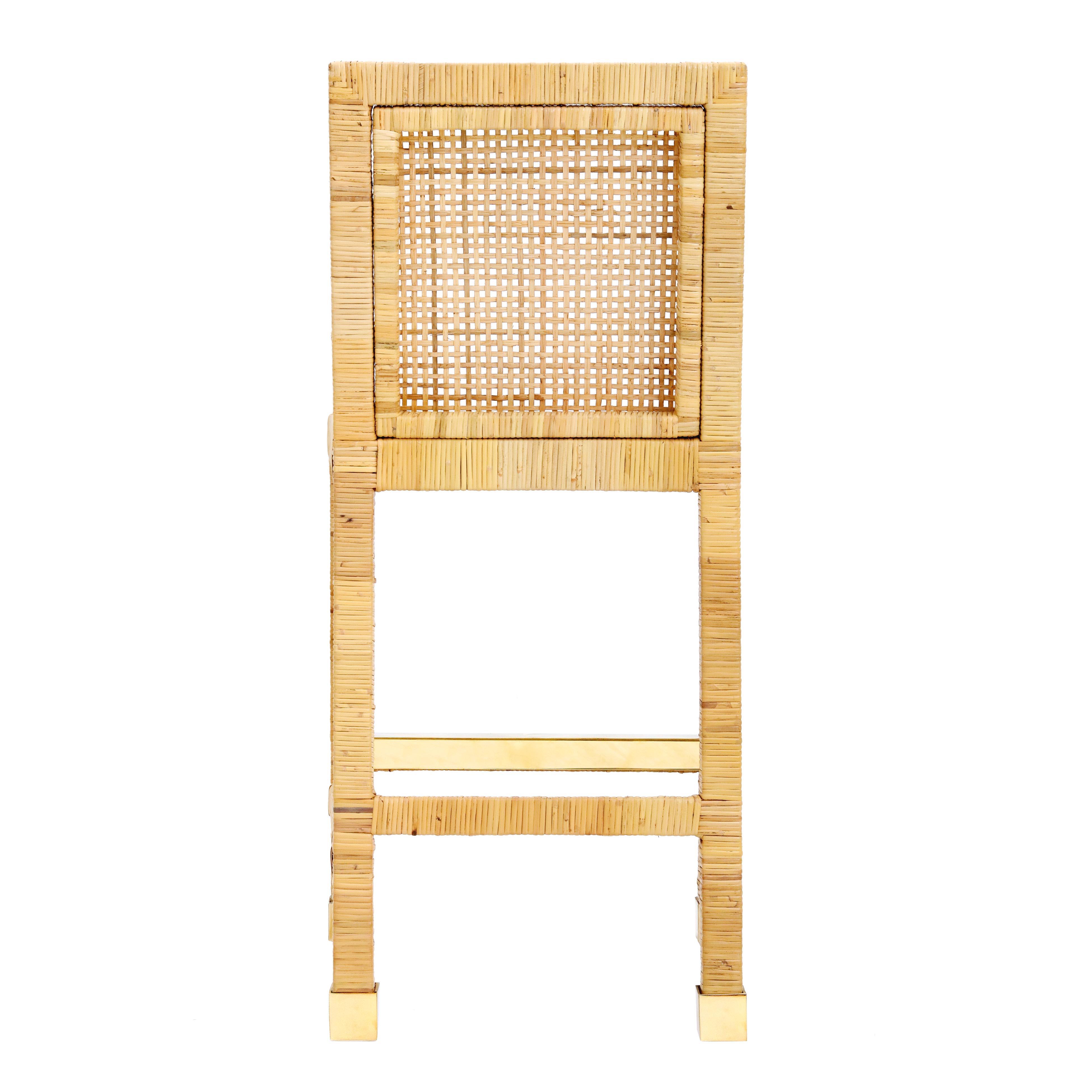 Amara Counter Stool, Natural, large