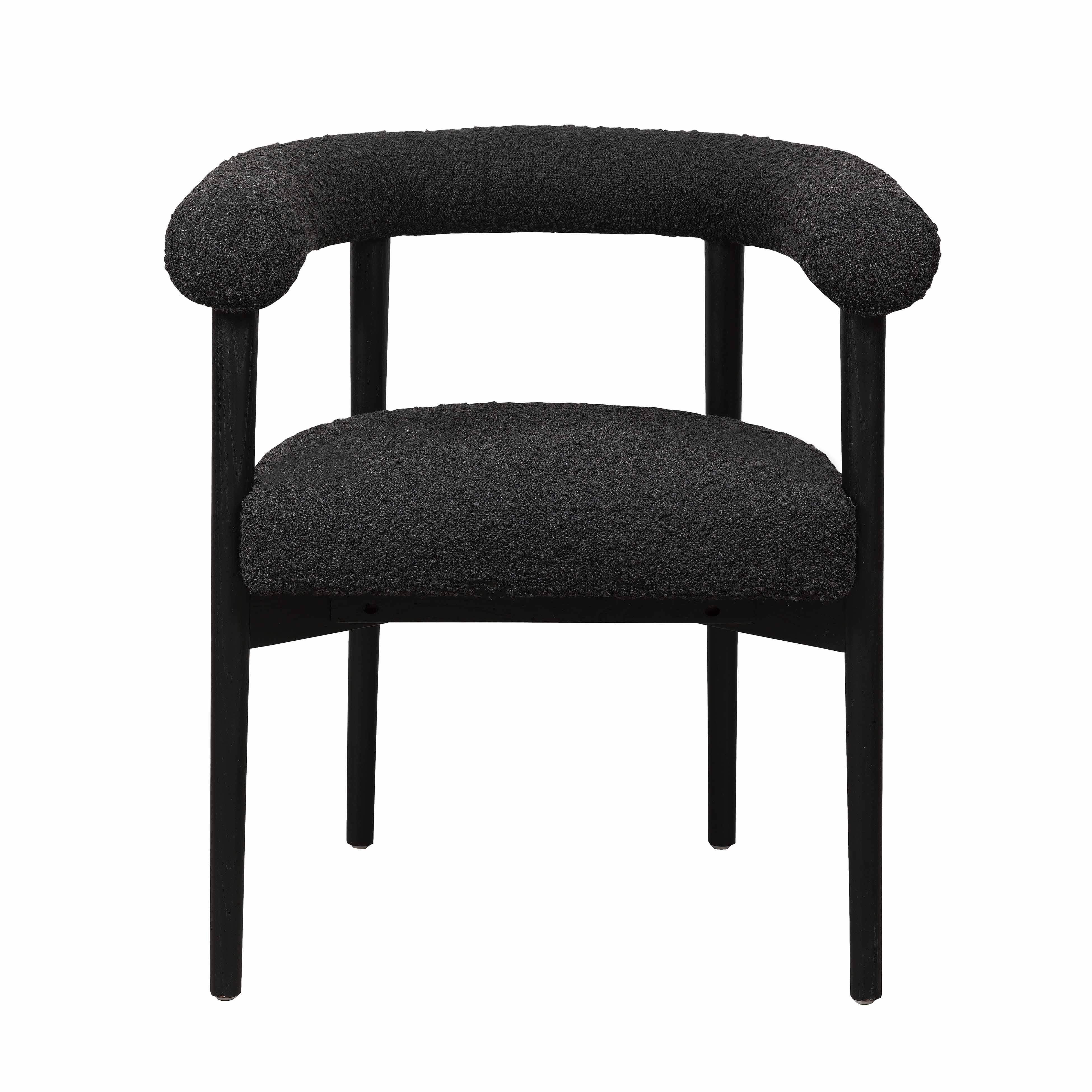 TOV Furniture Spara Spara Dining Chair, Black, large