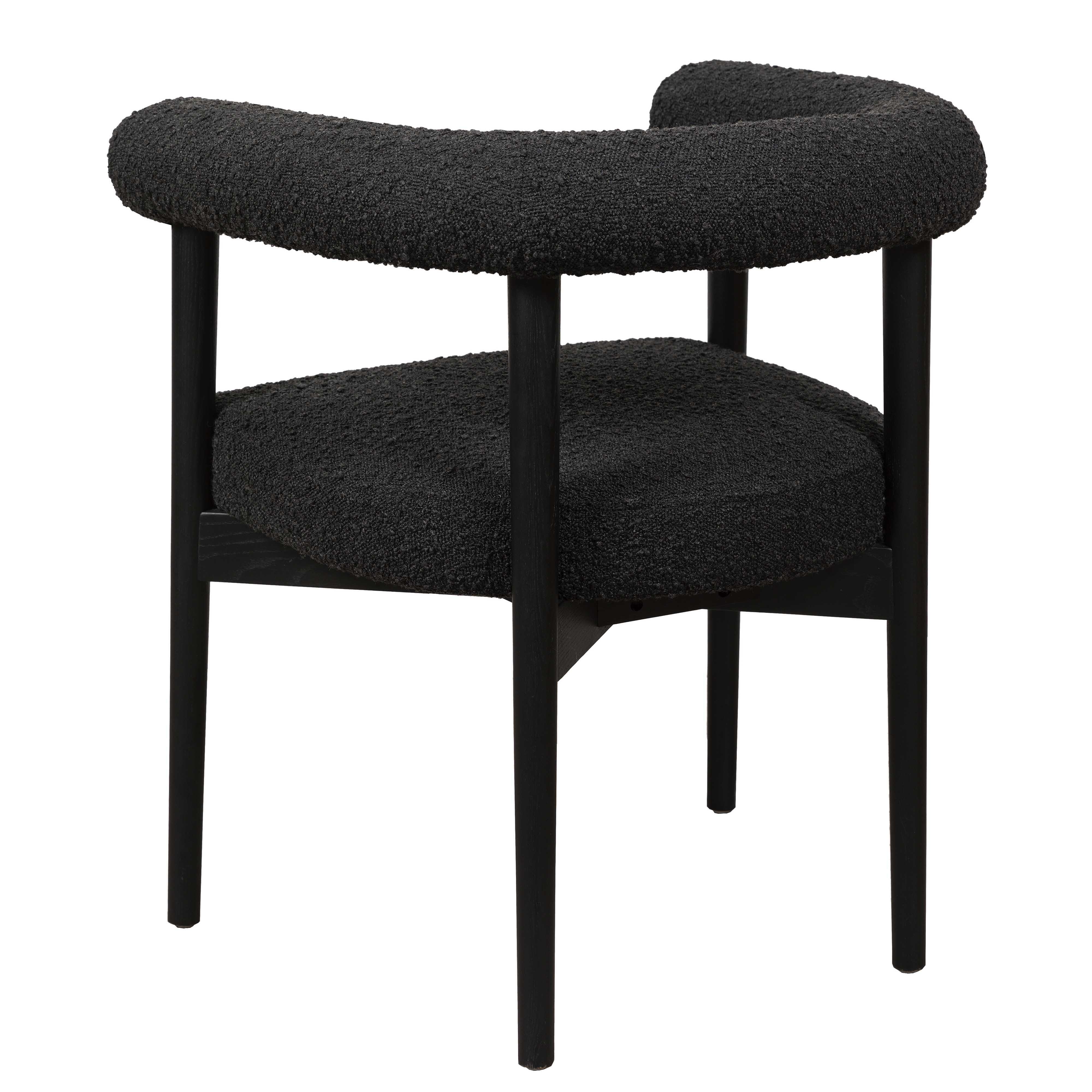 TOV Furniture Spara Spara Dining Chair, Black, large