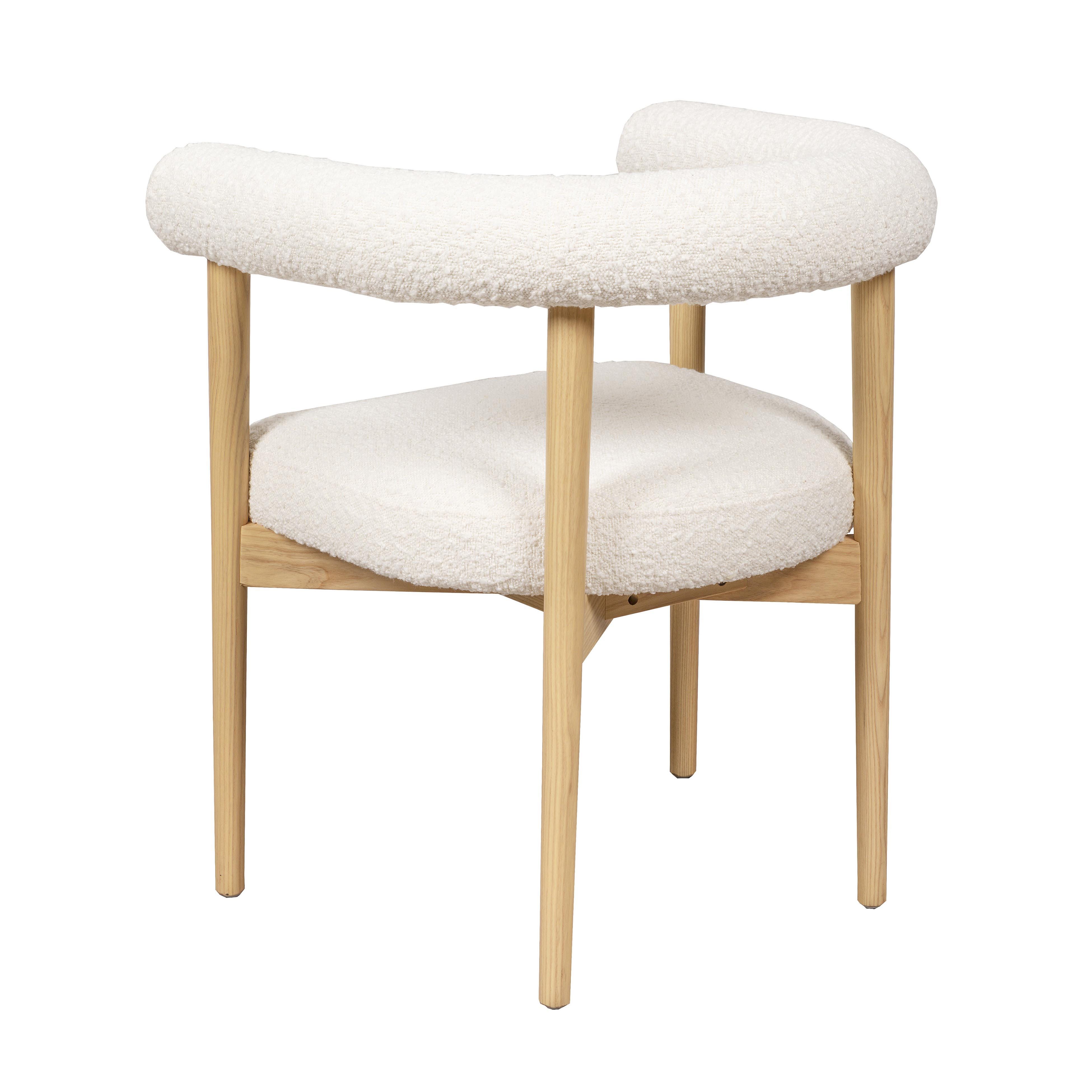 TOV Furniture Spara Spara Dining Chair, Cream, large