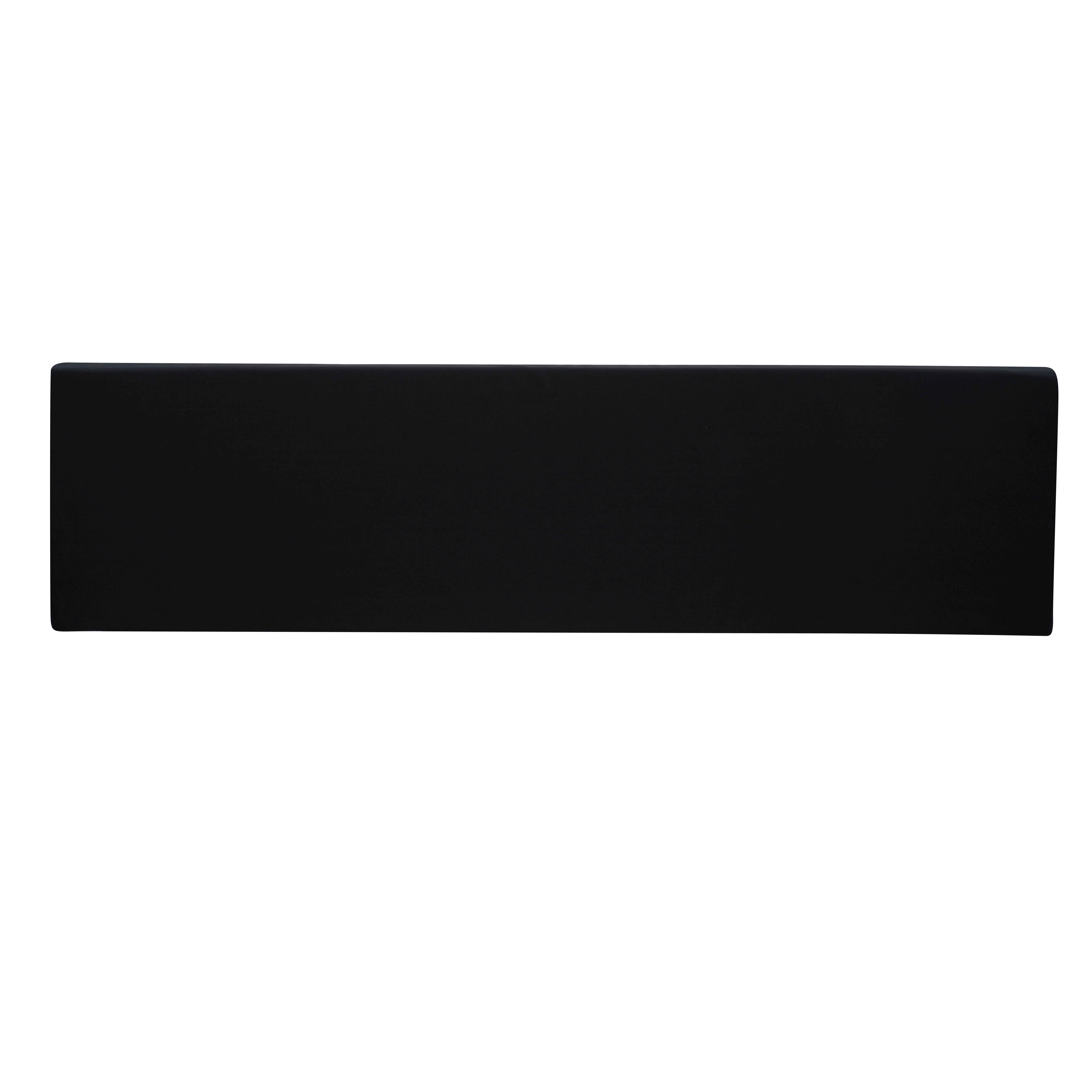 Linon Landin Nook Five Piece Cushion Set, Black, large