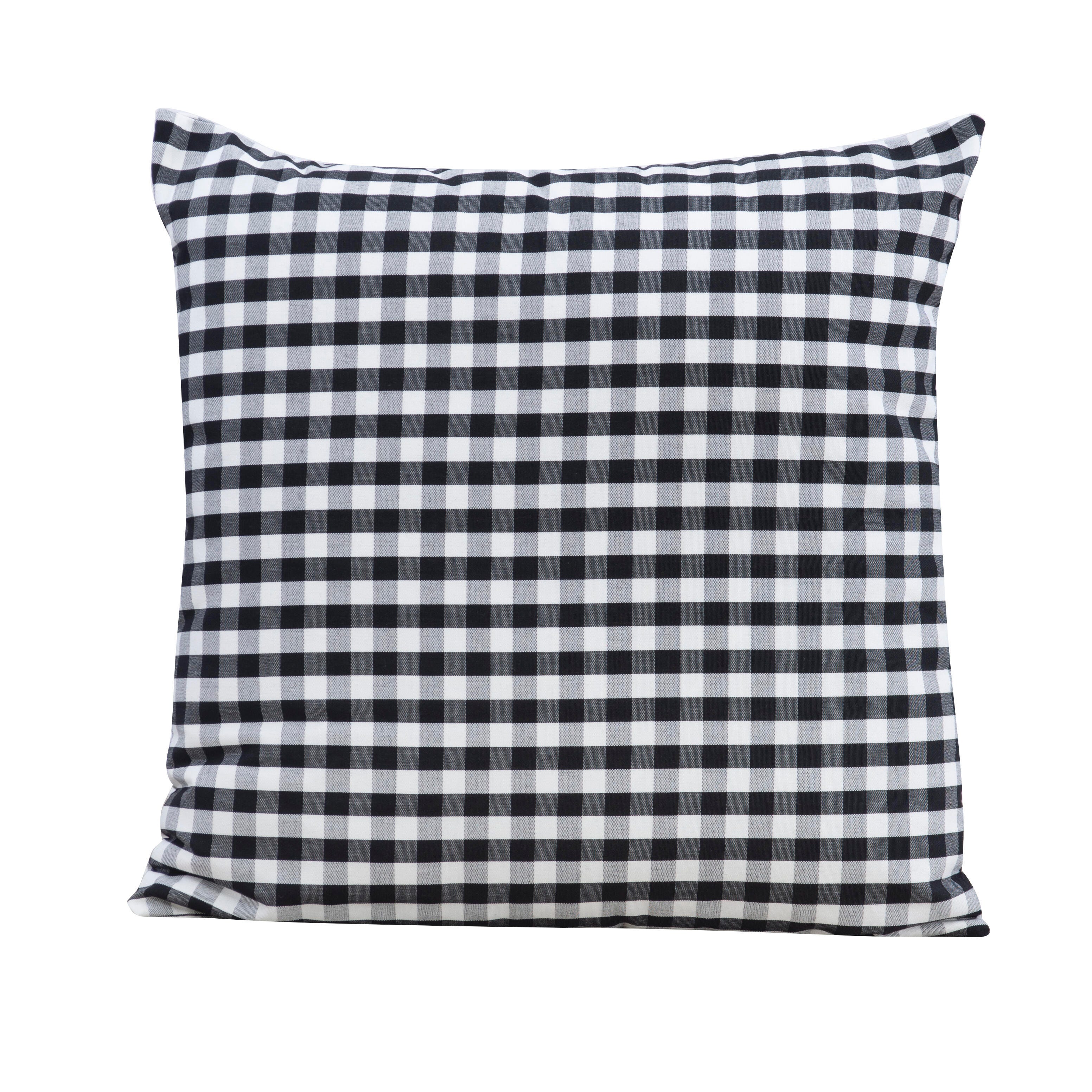 Linon Landin Nook Five Piece Cushion Set, Black, large
