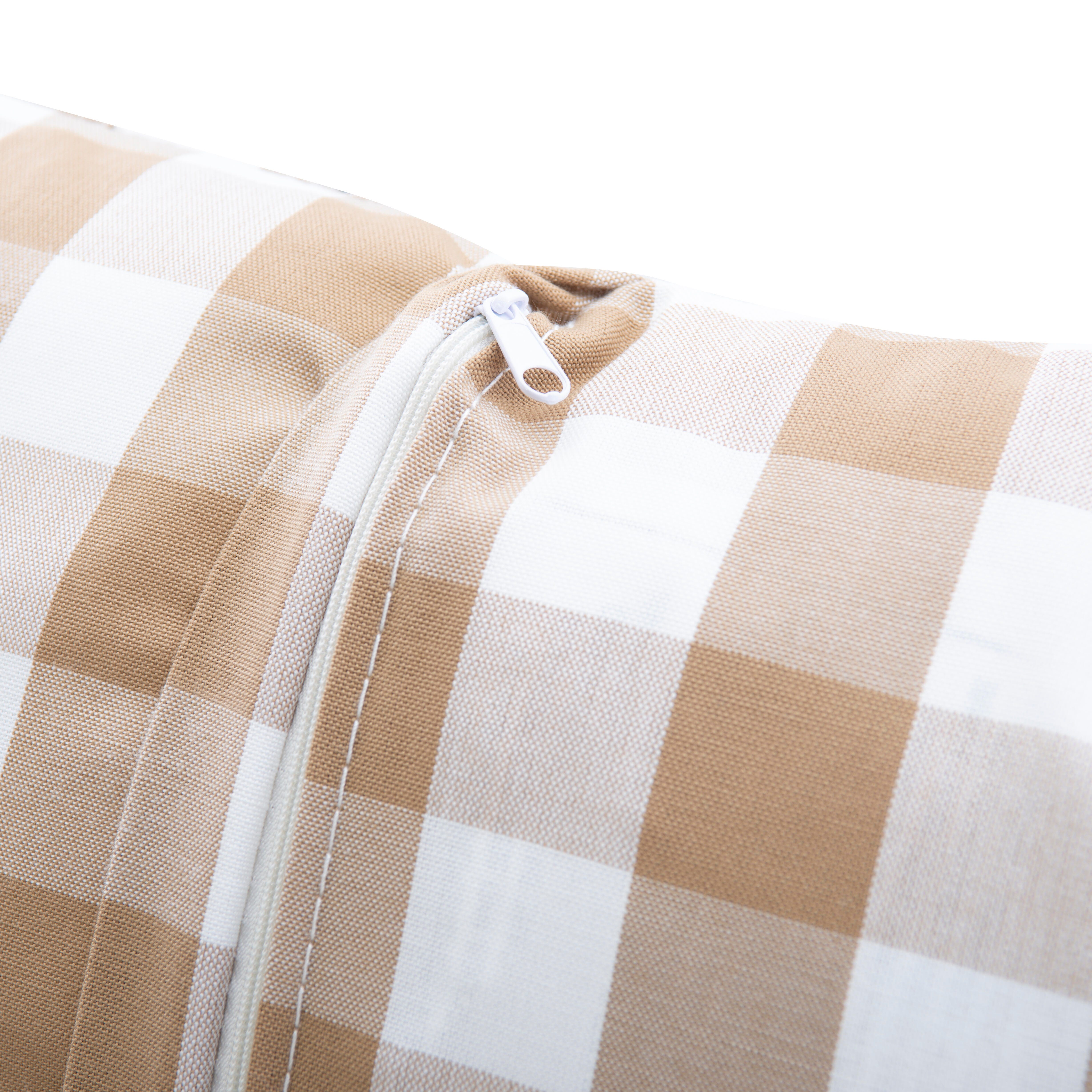 Linon Landin Nook Five Piece Cushion Set, Beige, large