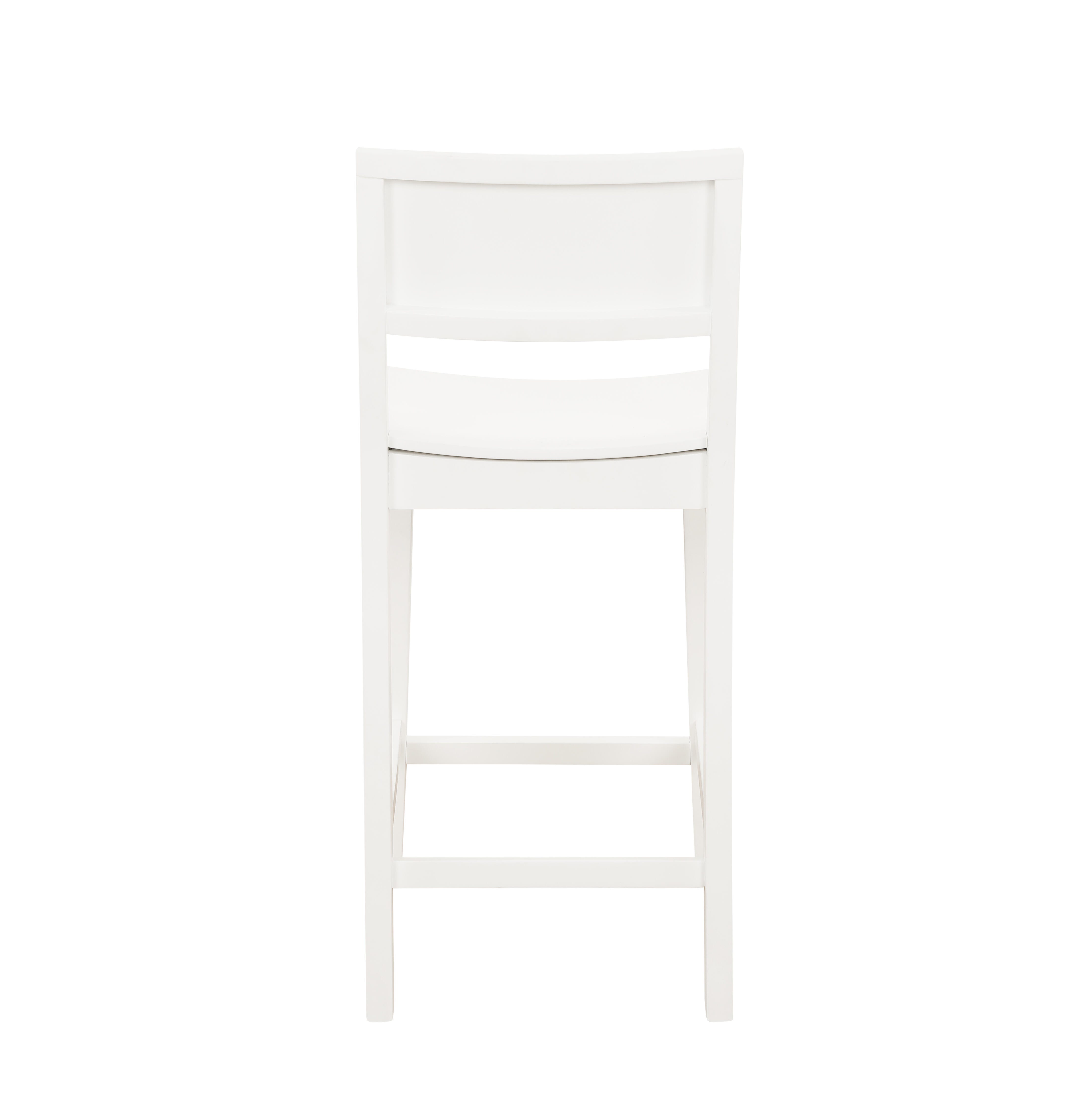 Linon Sera Counter Stool (Set of 2), White, large