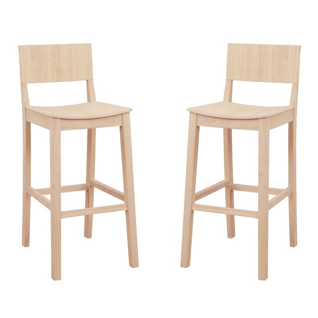 Linon Sera Barstool (Set of 2)
