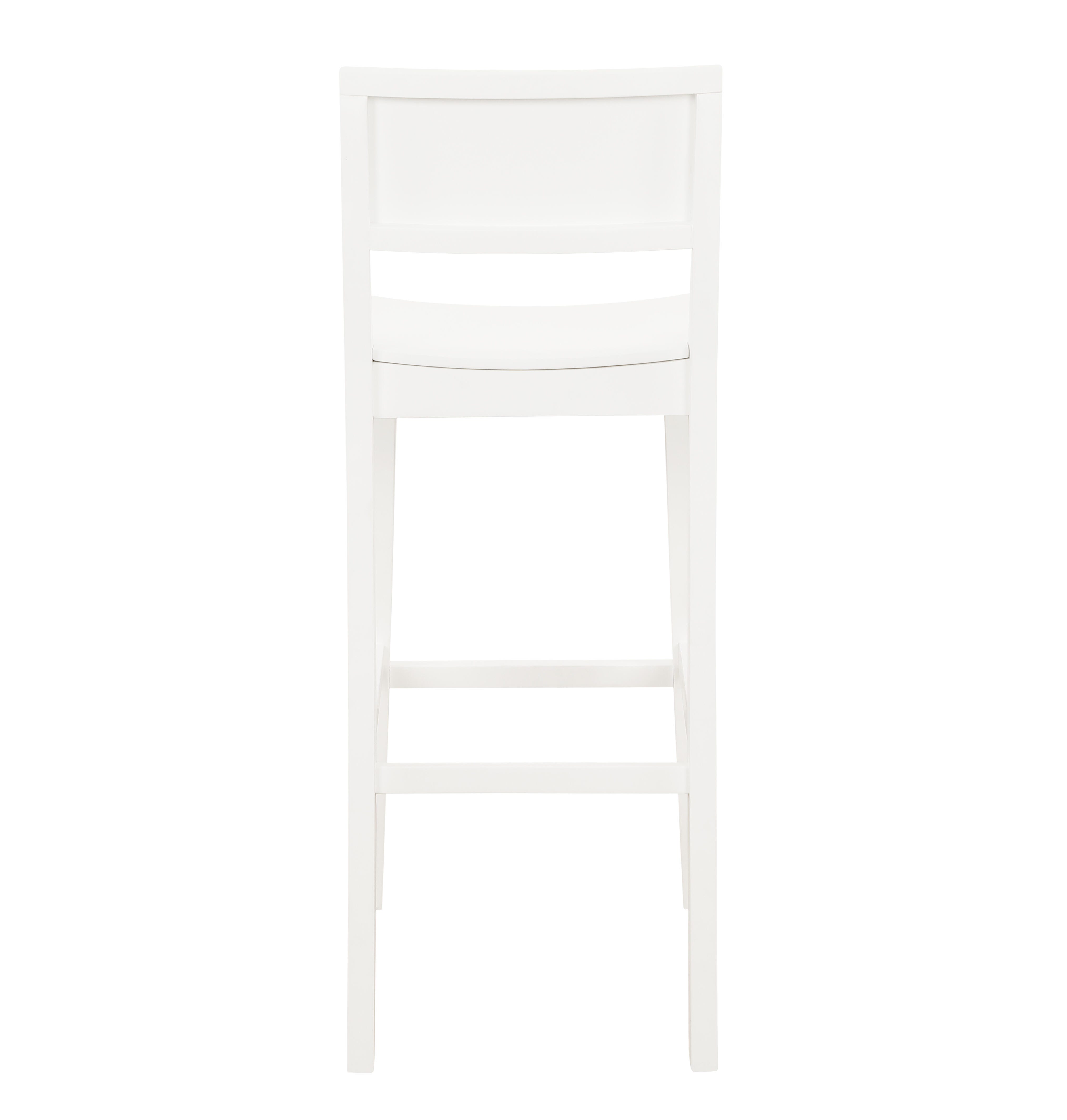 Linon Sera Barstool (Set of 2), White, large
