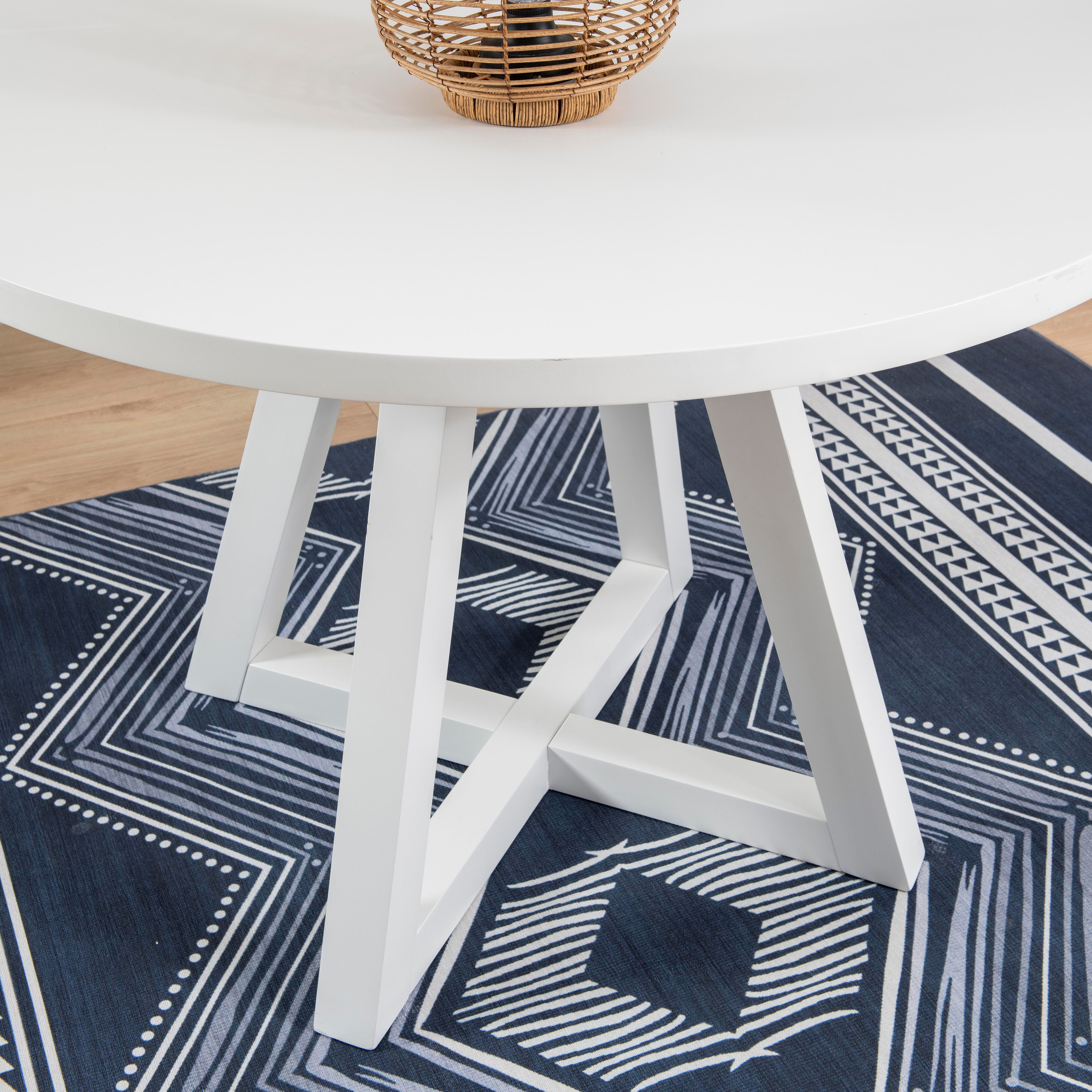 Linon Kolt Round Dining Table, , large