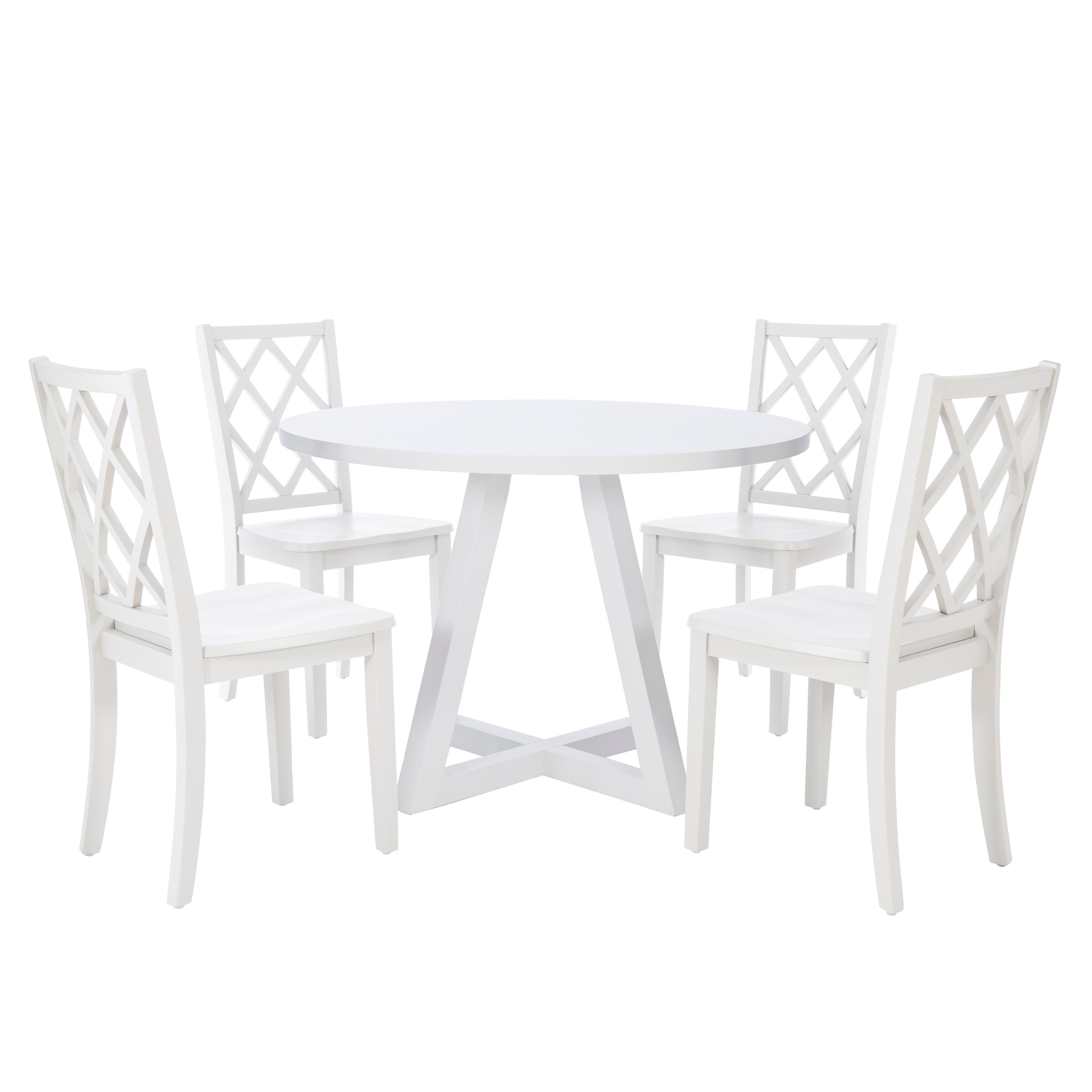 Linon Kolt Round Dining Table, , large