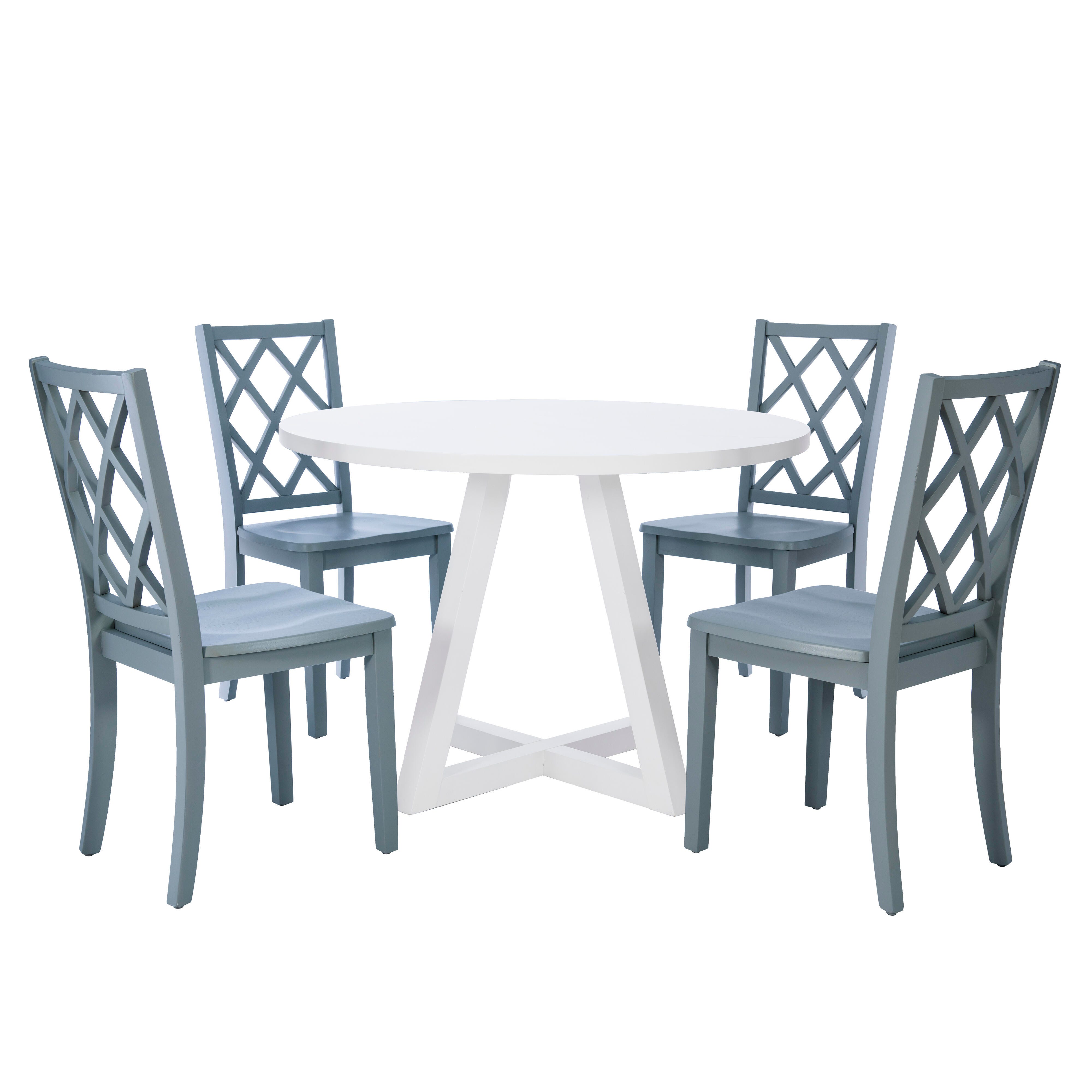 Linon Kolt Round Dining Table, , large