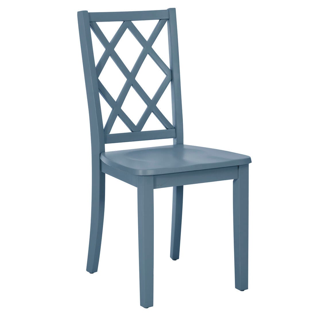 Linon Kolt Dining Chair, Graphite, large