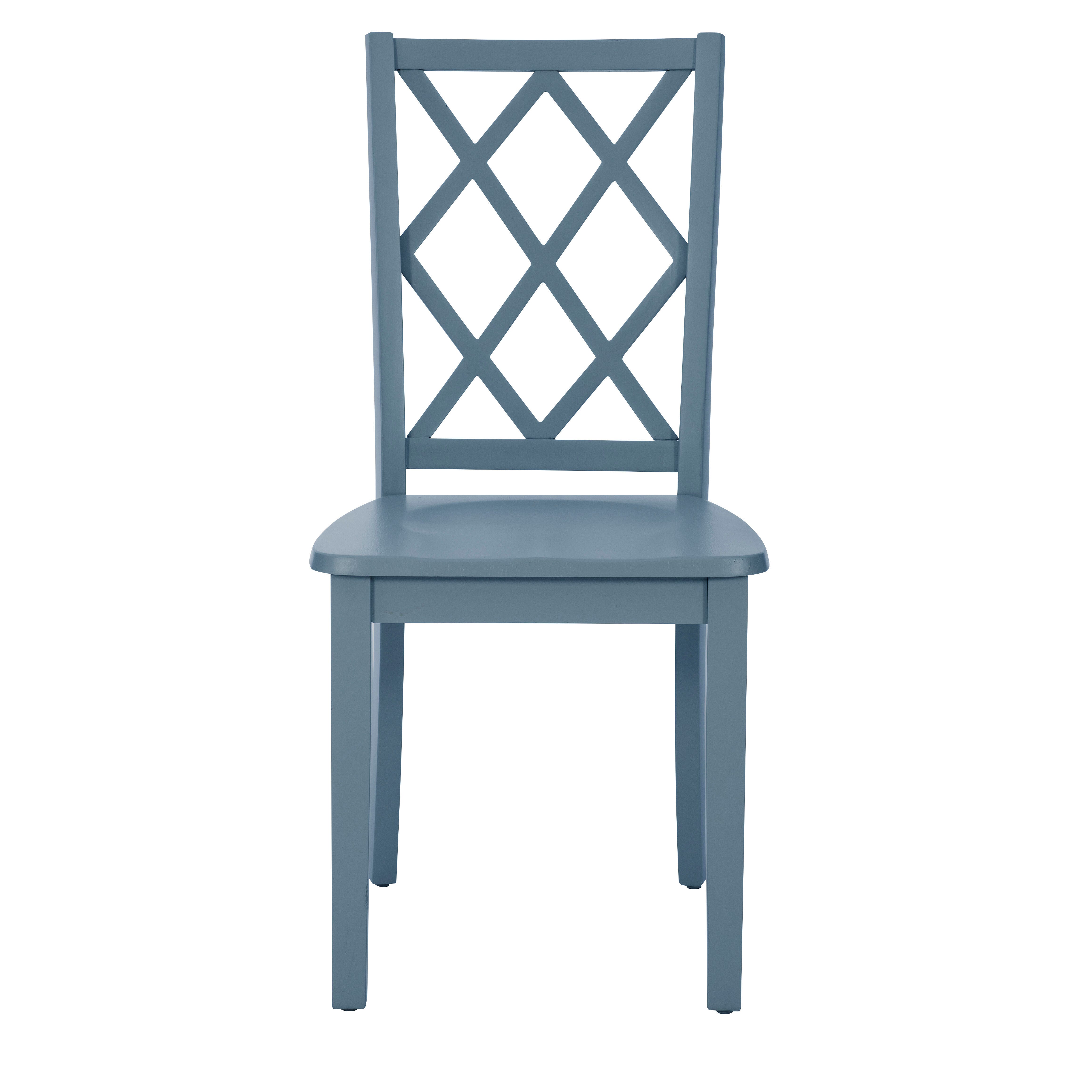 Linon Kolt Dining Chair, Graphite, large