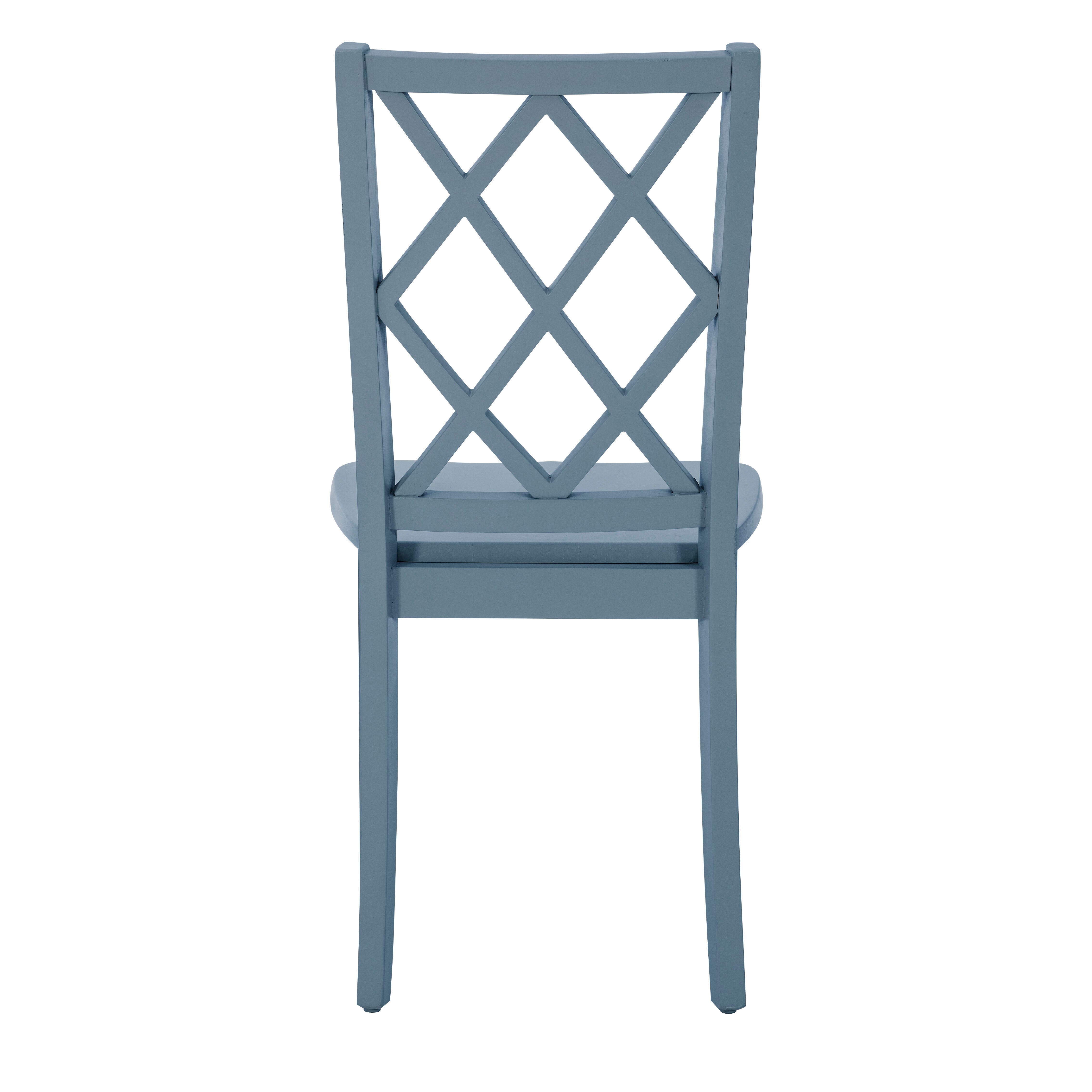 Linon Kolt Dining Chair, Graphite, large