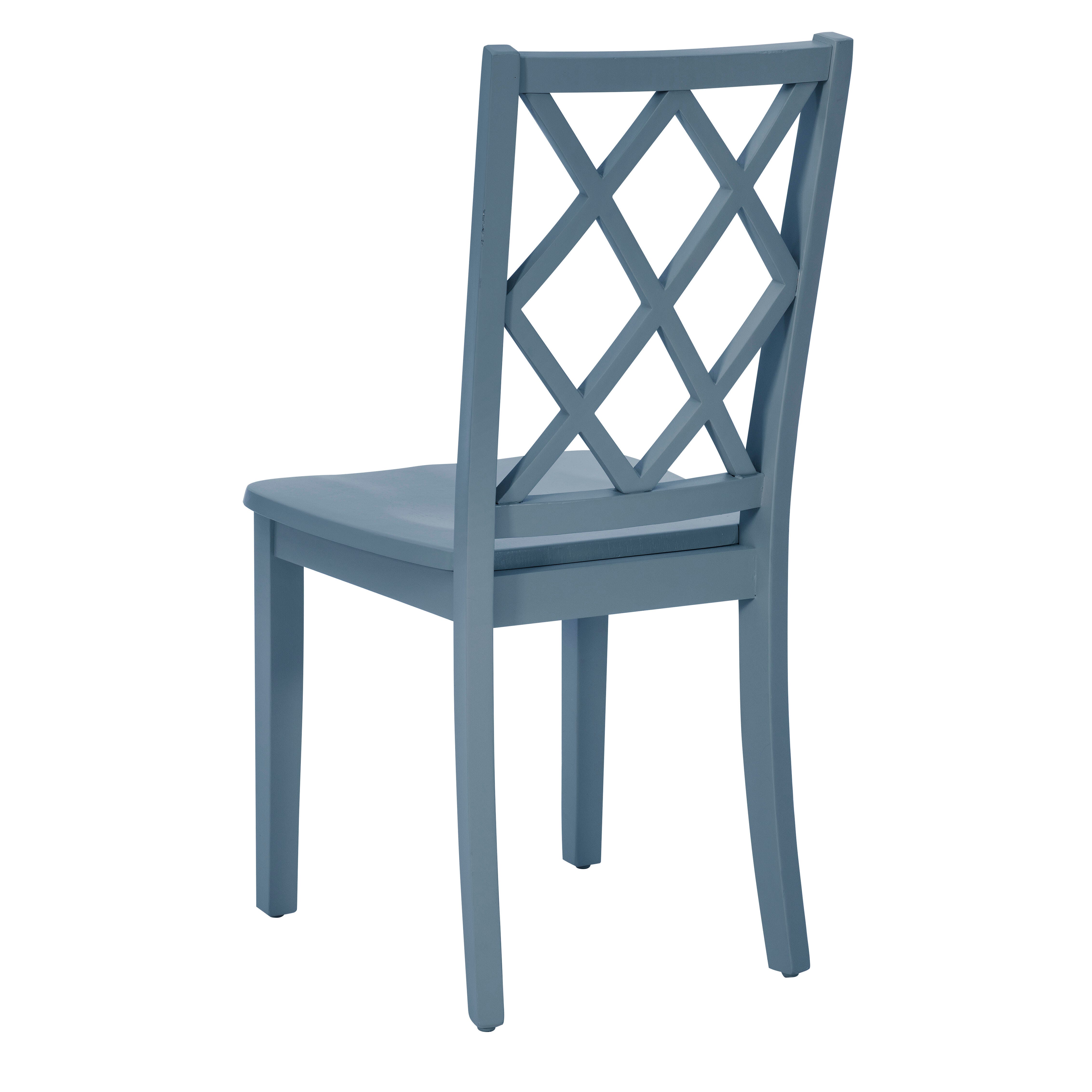 Linon Kolt Dining Chair, Graphite, large