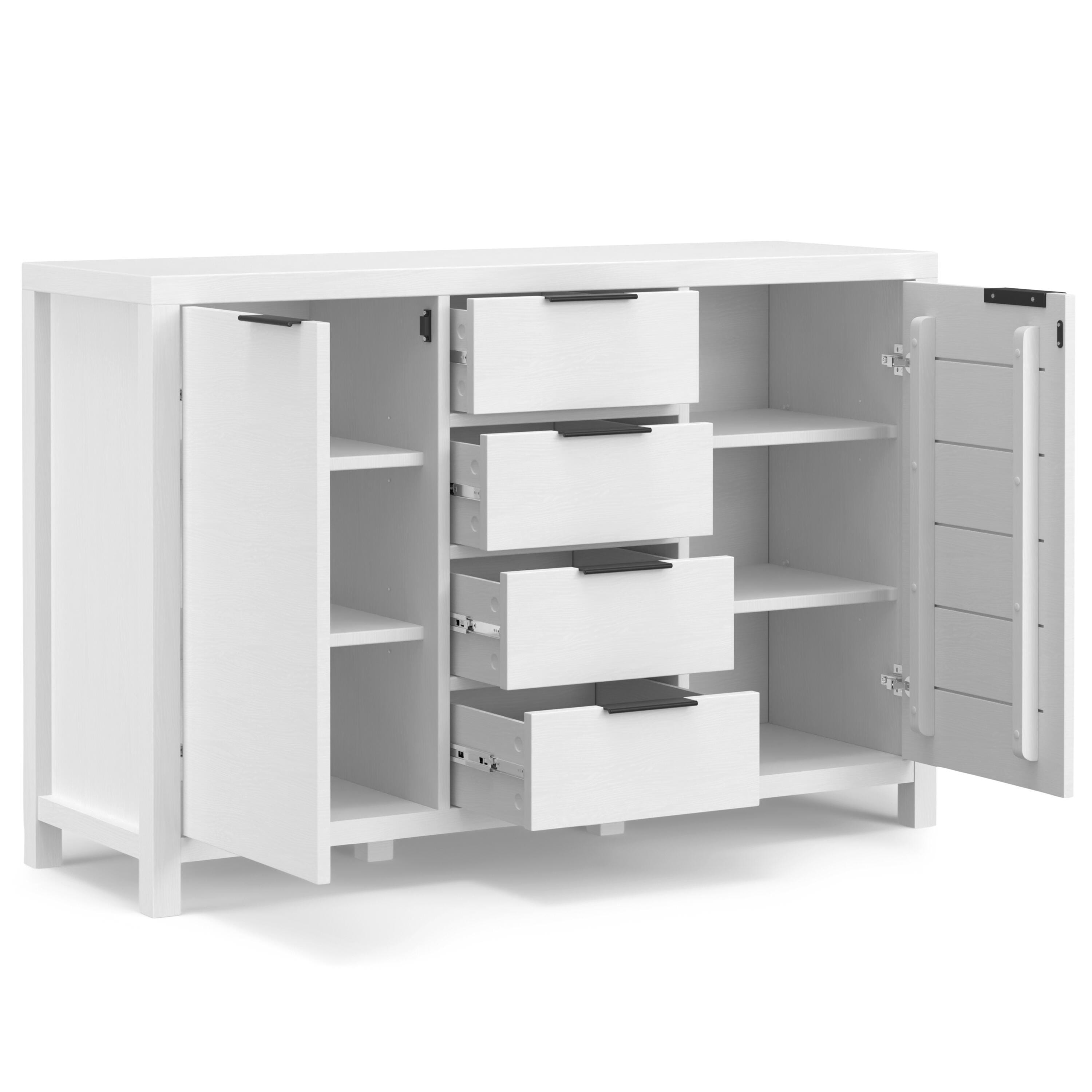 Simpli Home Hollander Sideboard Buffet, , large