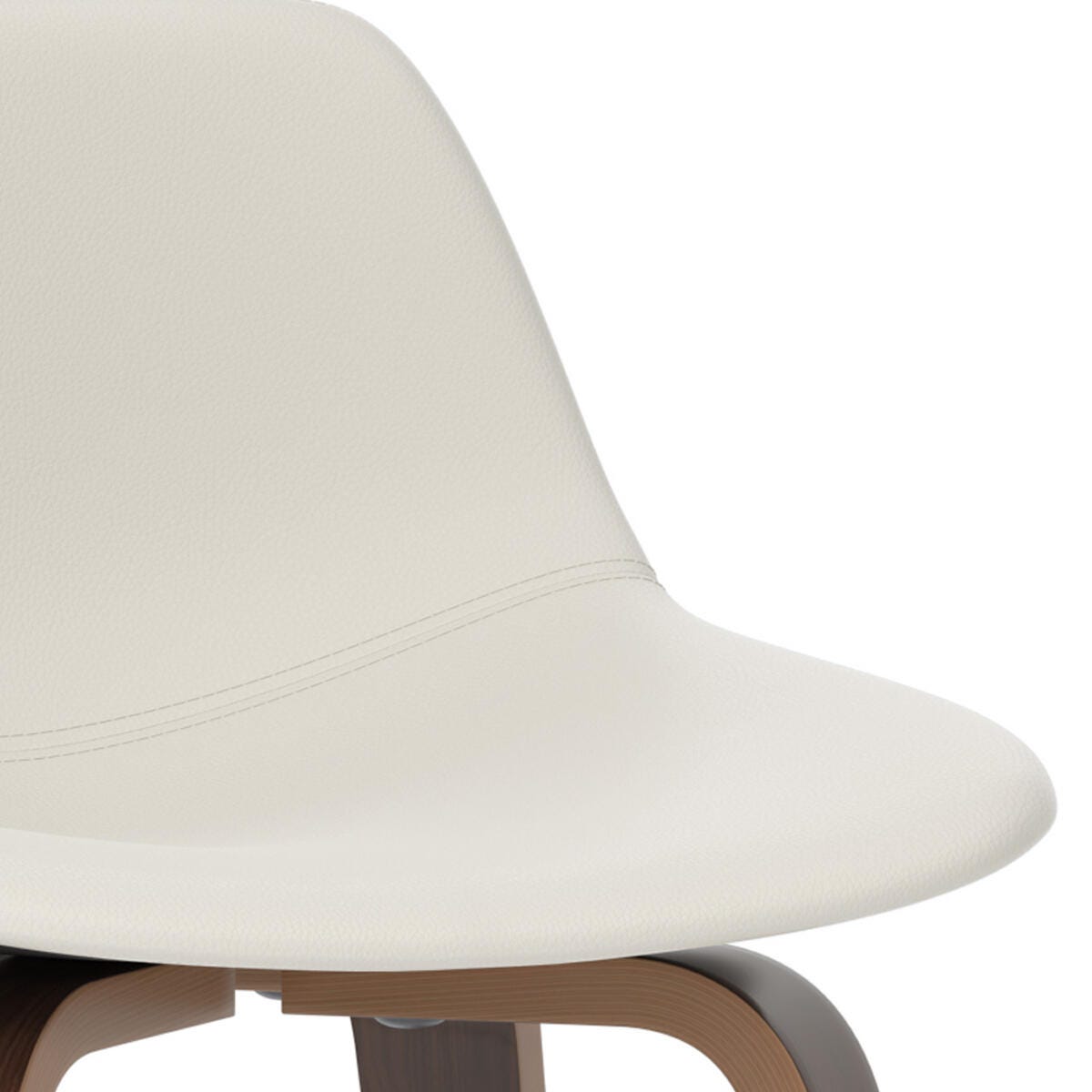 Simpli Home Randolph Counter Height Bar Stool (Set of 2), Cream, large