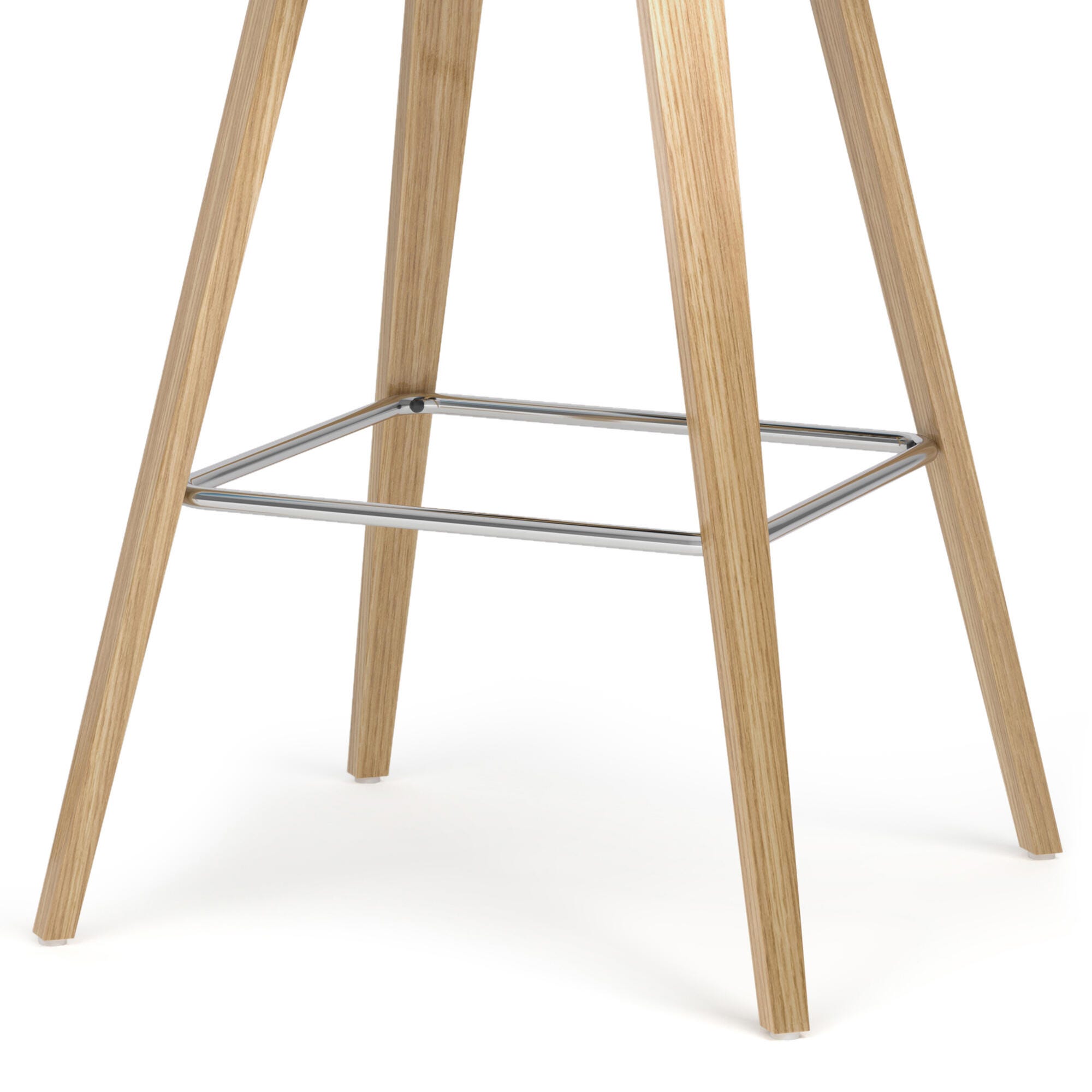 Simpli Home Randolph Counter Height Bar Stool (Set of 2), Denim Blue, large