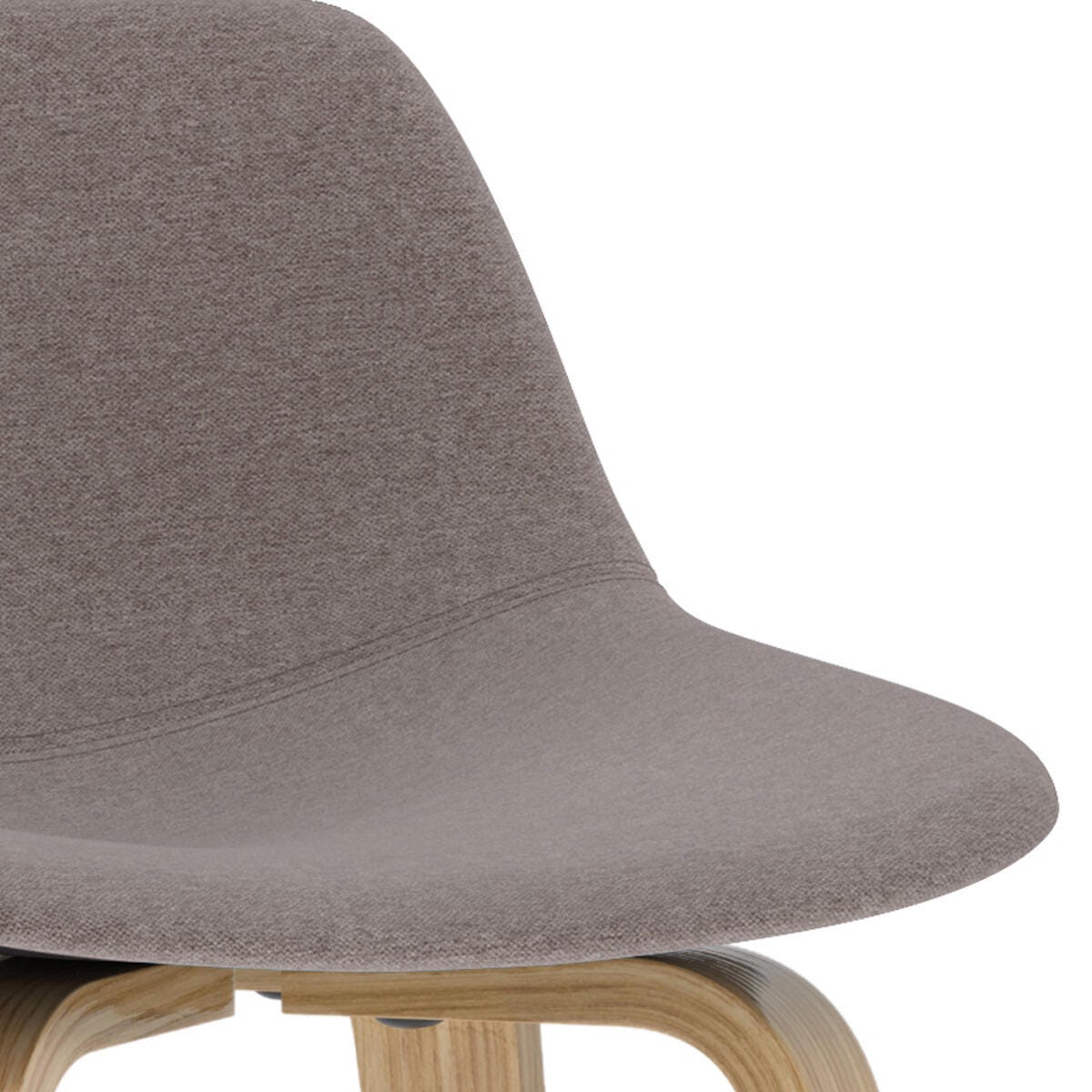 Simpli Home Randolph Counter Height Bar Stool (Set of 2), Mocha, large