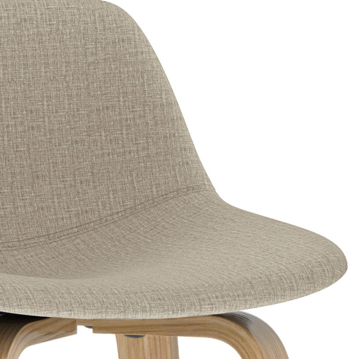 Simpli Home Randolph Counter Height Bar Stool (Set of 2), Natural, large