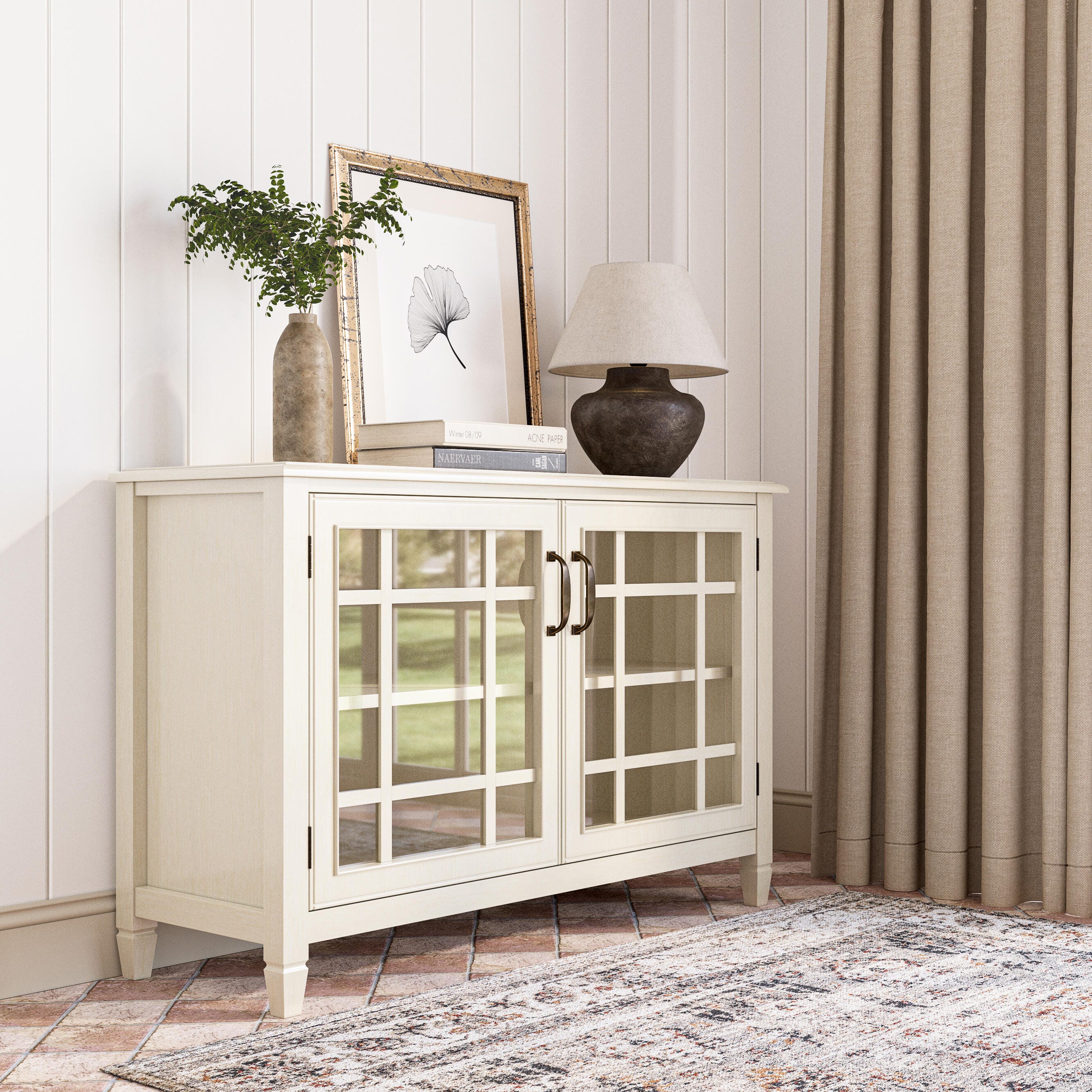 Simpli Home Connaught 46" Accent Cabinet, , rollover