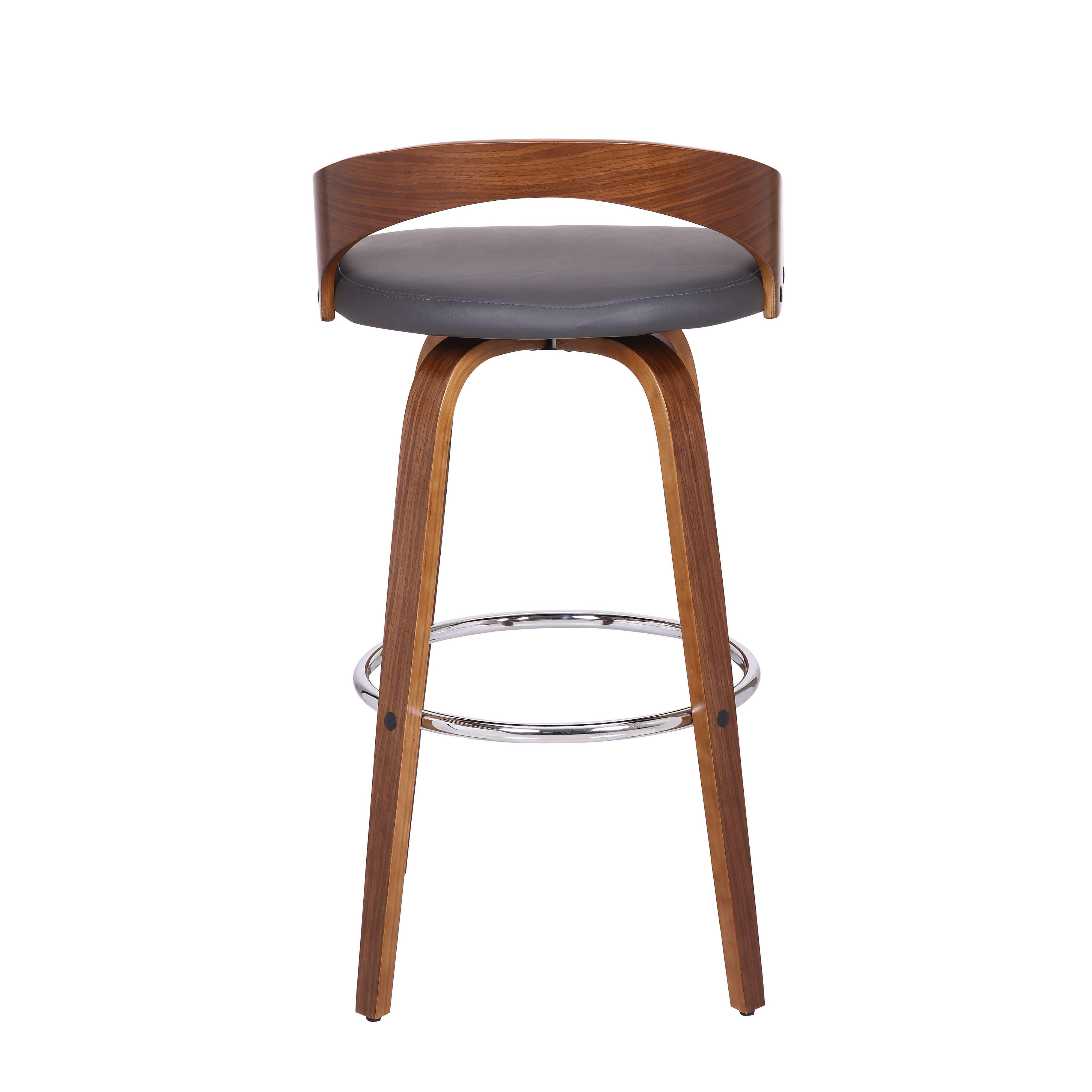 Sonia Barstool, Gray/Chrome, large