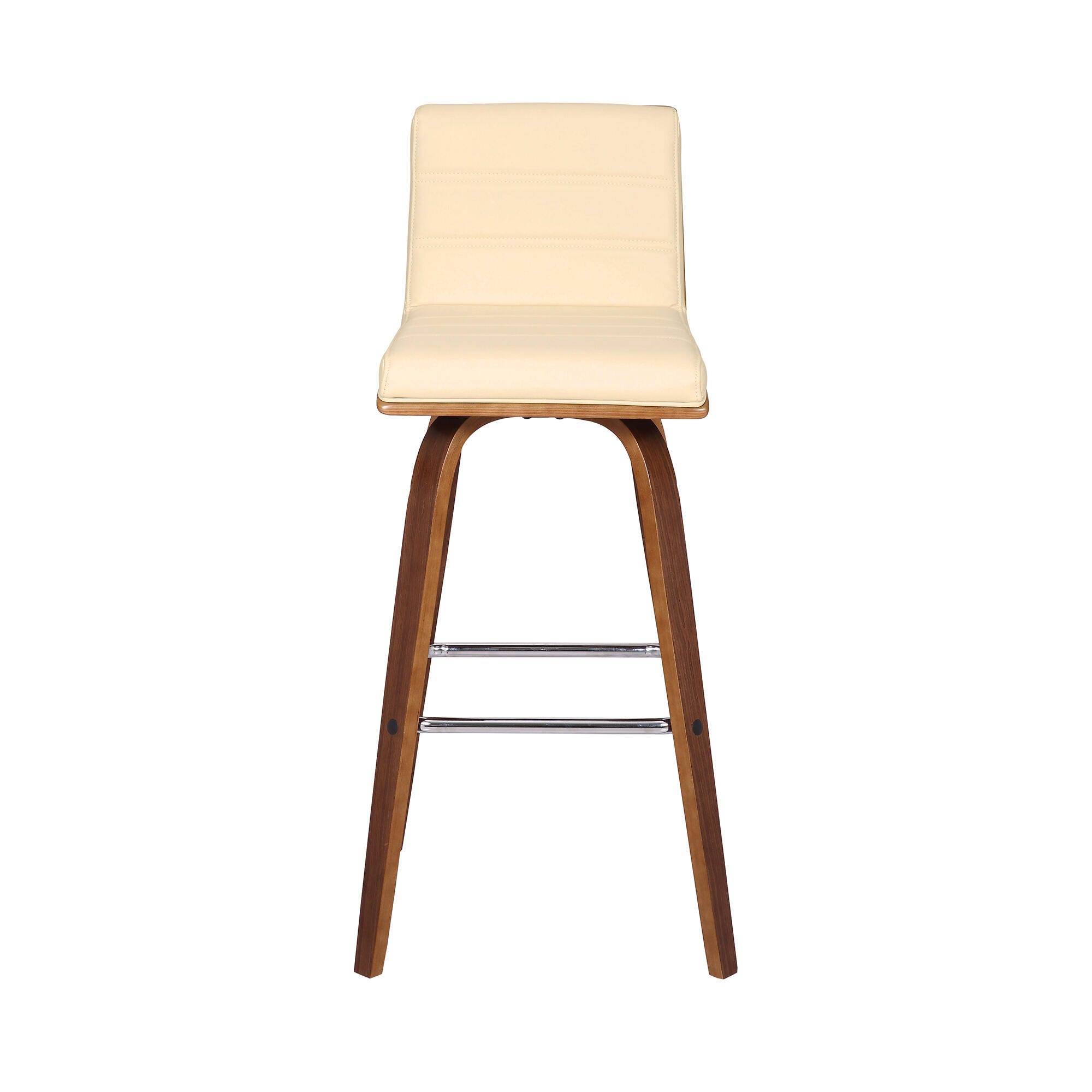 Vienna Barstool, Cream/Chrome, large