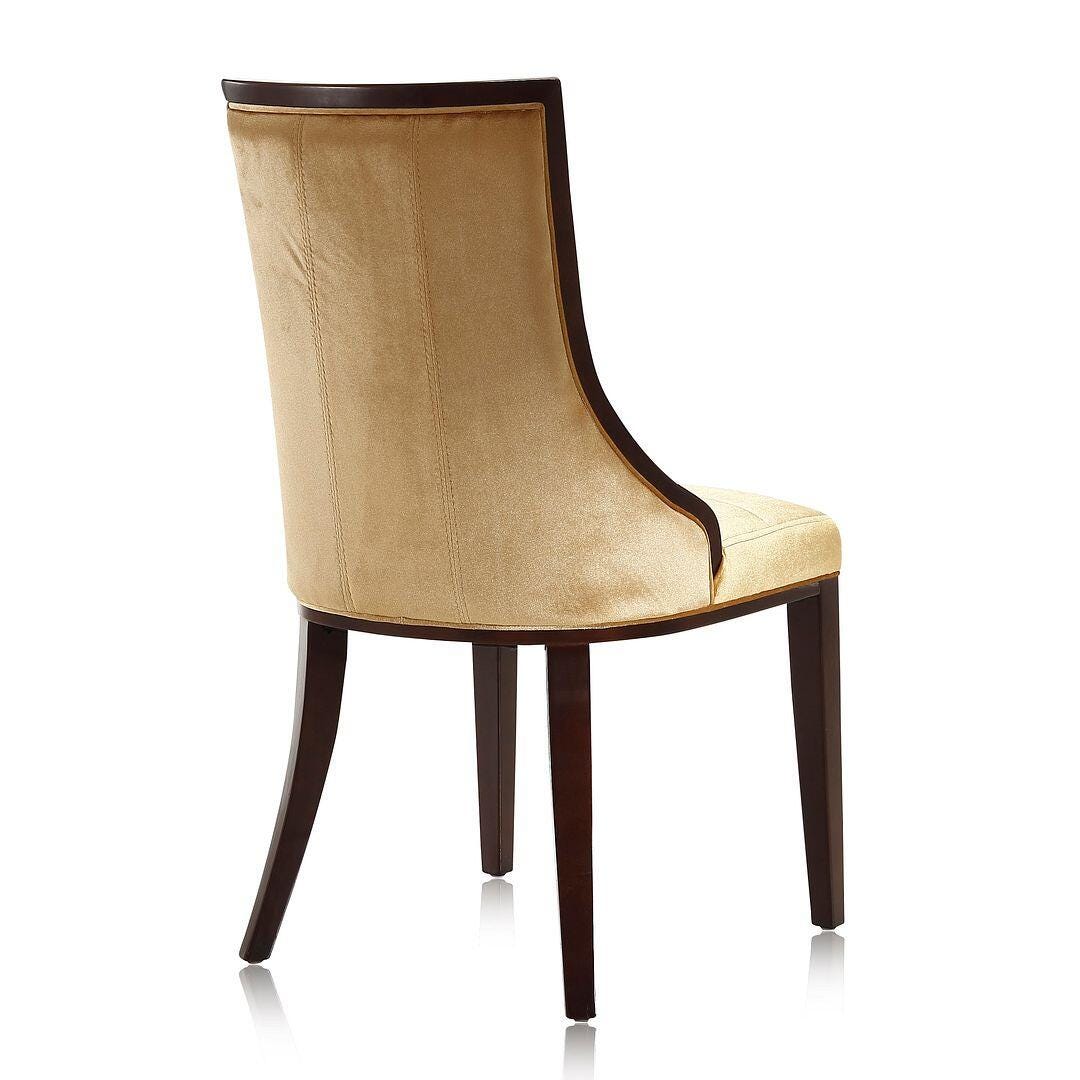 Fifth Avenue Dining Chair (Set of 2), Antique Gold/Walnut, large