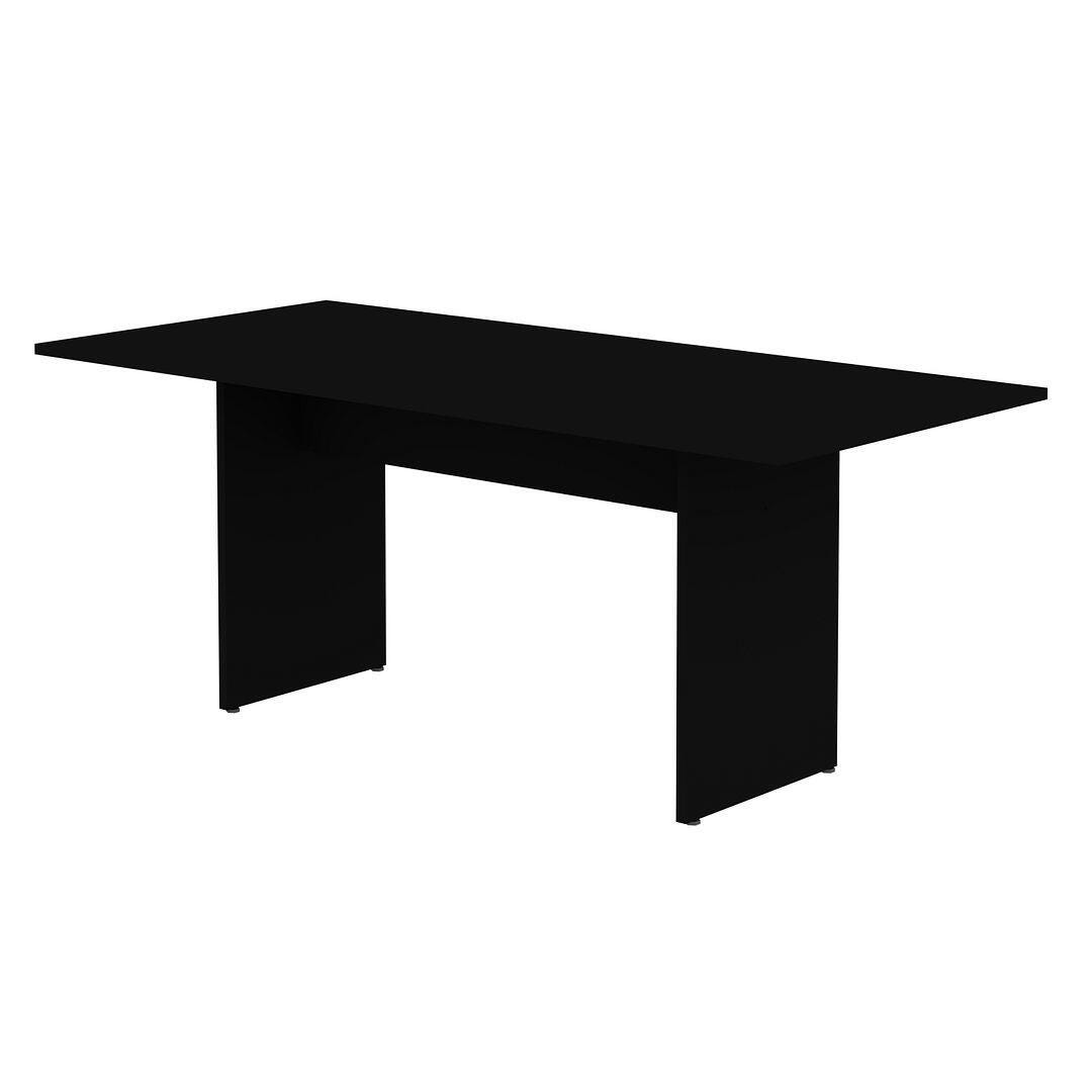 Manhattan Comfort Nomad Dining Table, Black, large