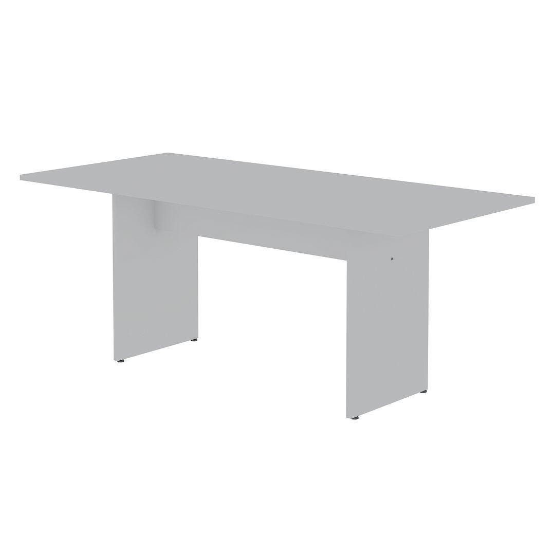 Manhattan Comfort Nomad Dining Table, White, large
