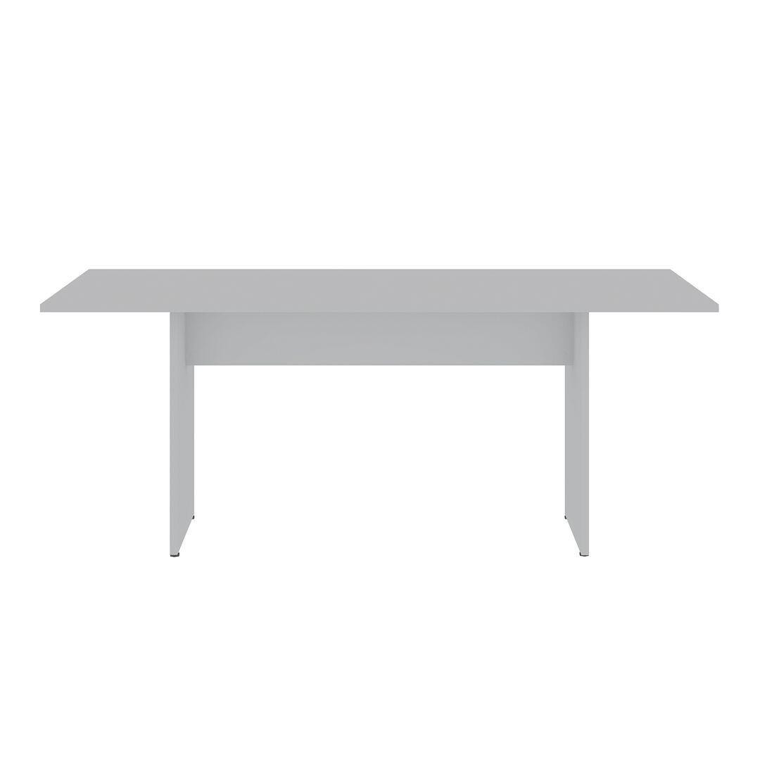 Manhattan Comfort Nomad Dining Table, White, large